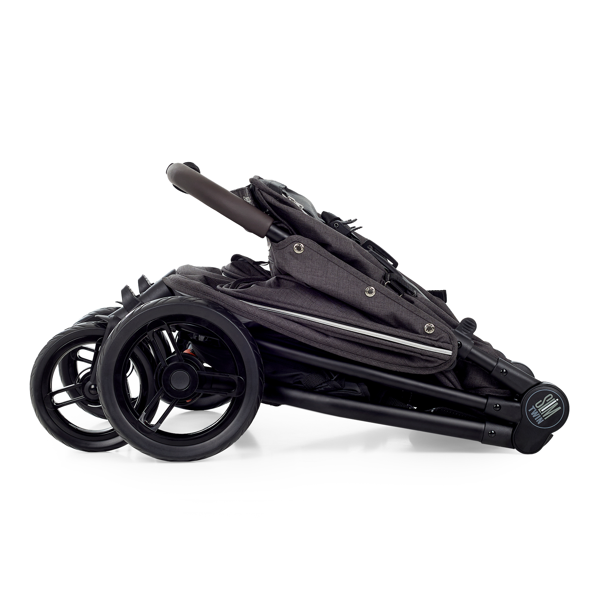 Коляска прогулочная Valco baby Slim Twin / Charcoal - фото 10