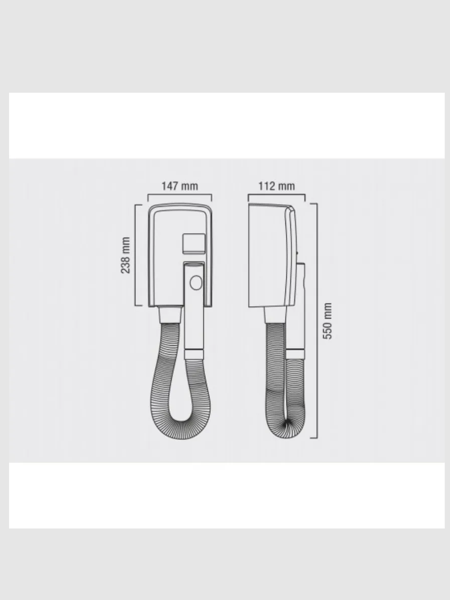 Фен Valera 832.02/T White - фото 3