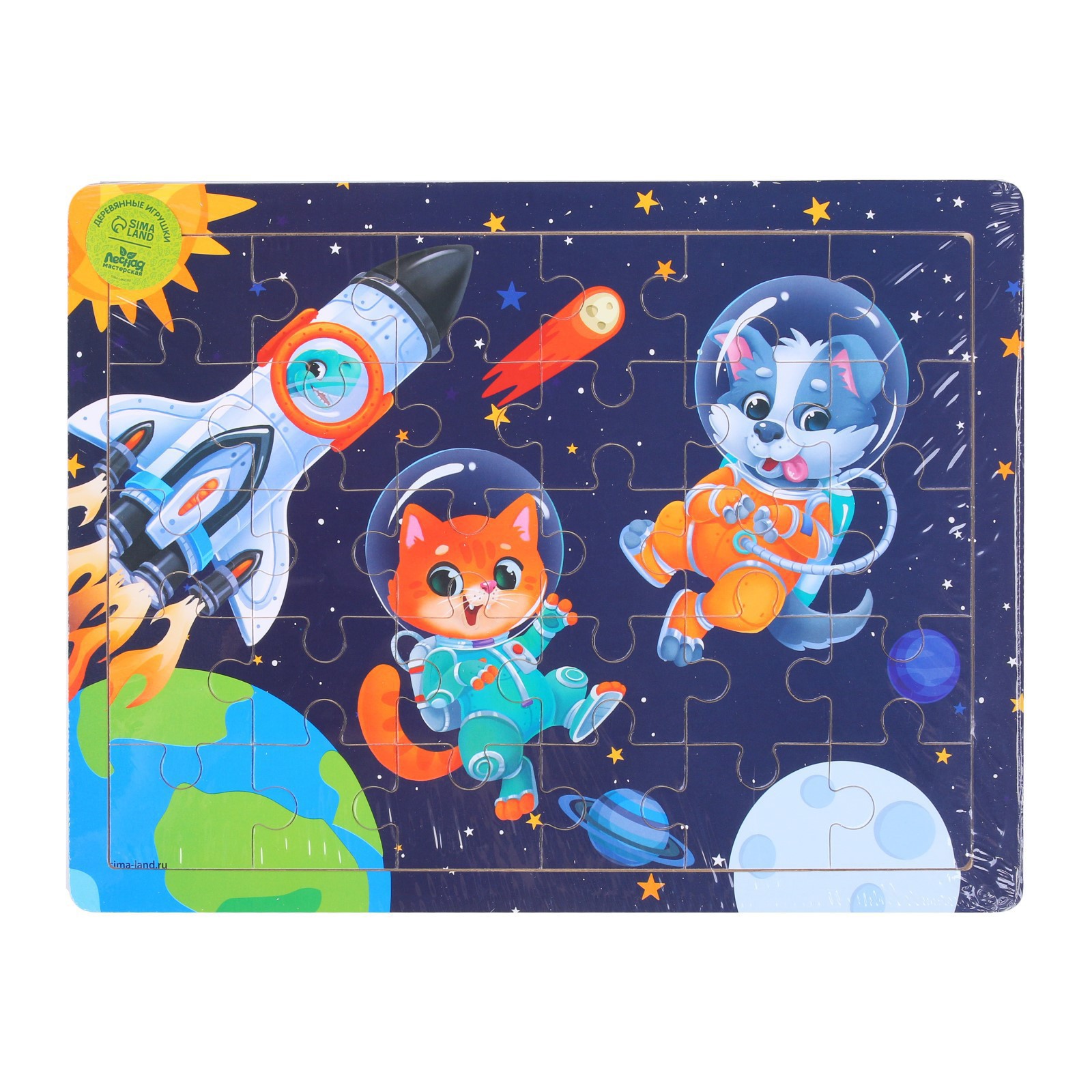 Пазл Лесная мастерская - фото 6