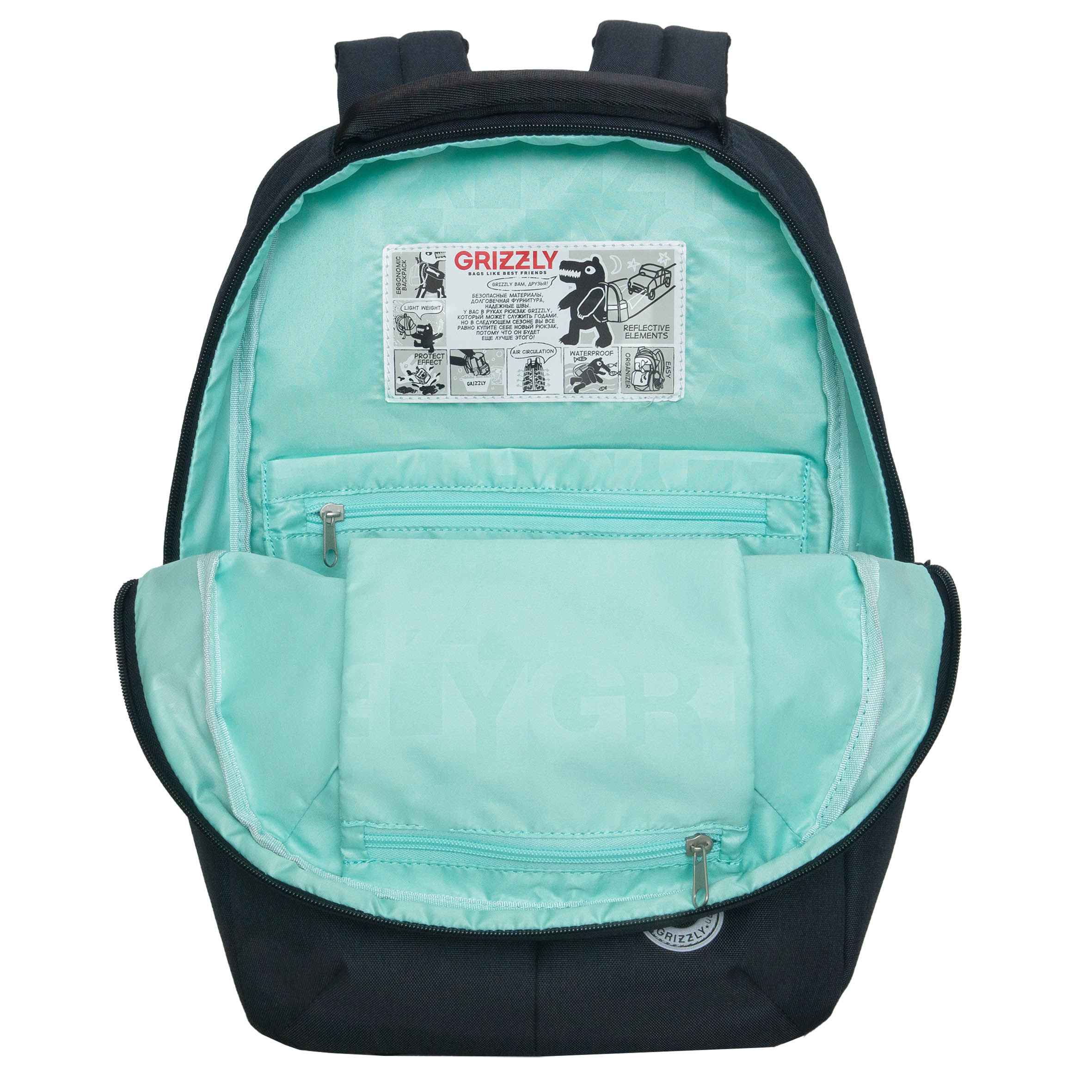 Рюкзак Grizzly для девочки - фото 4