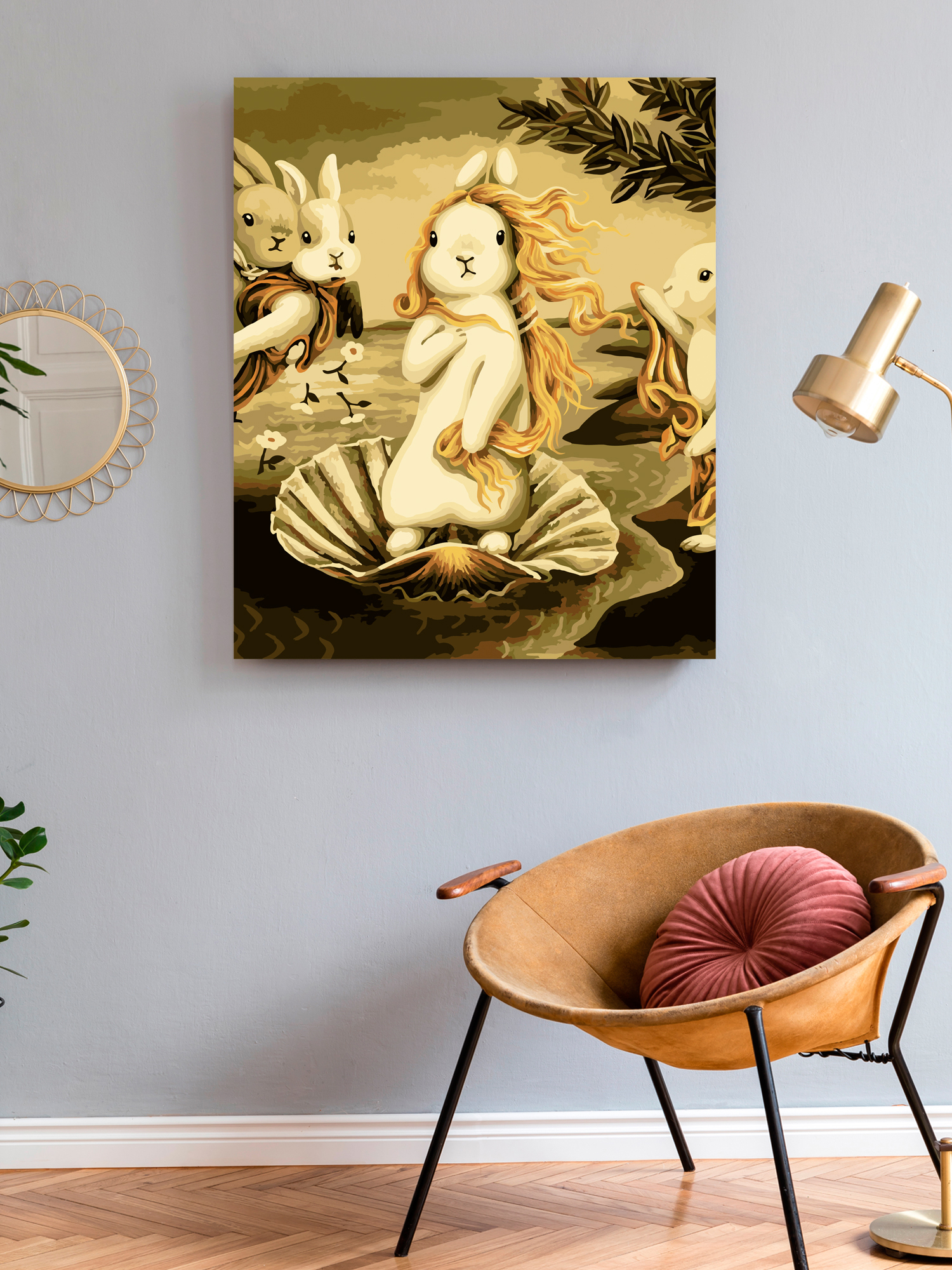 Картина по номерам Art on Canvas Рождение Зайки Венеры в ассортименте - фото 3