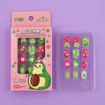 Детские накладные ногти Выбражулька Авокадо