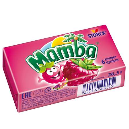 Конфета MAMBA жевательная Кола 26.5г