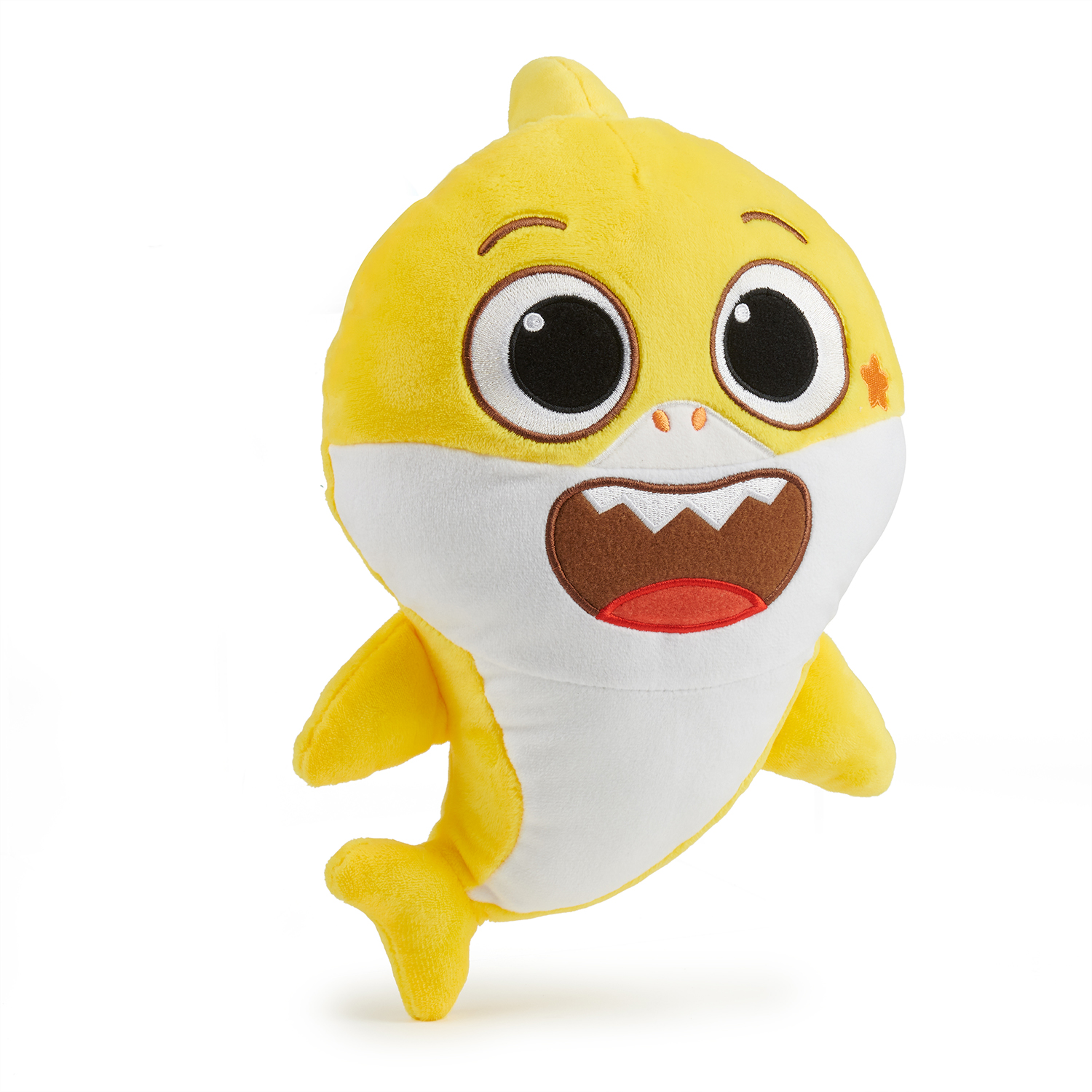 Игрушка плюшевая Wow Wee музыкальная Акуленок Baby Shark 30см 61641 - фото 2
