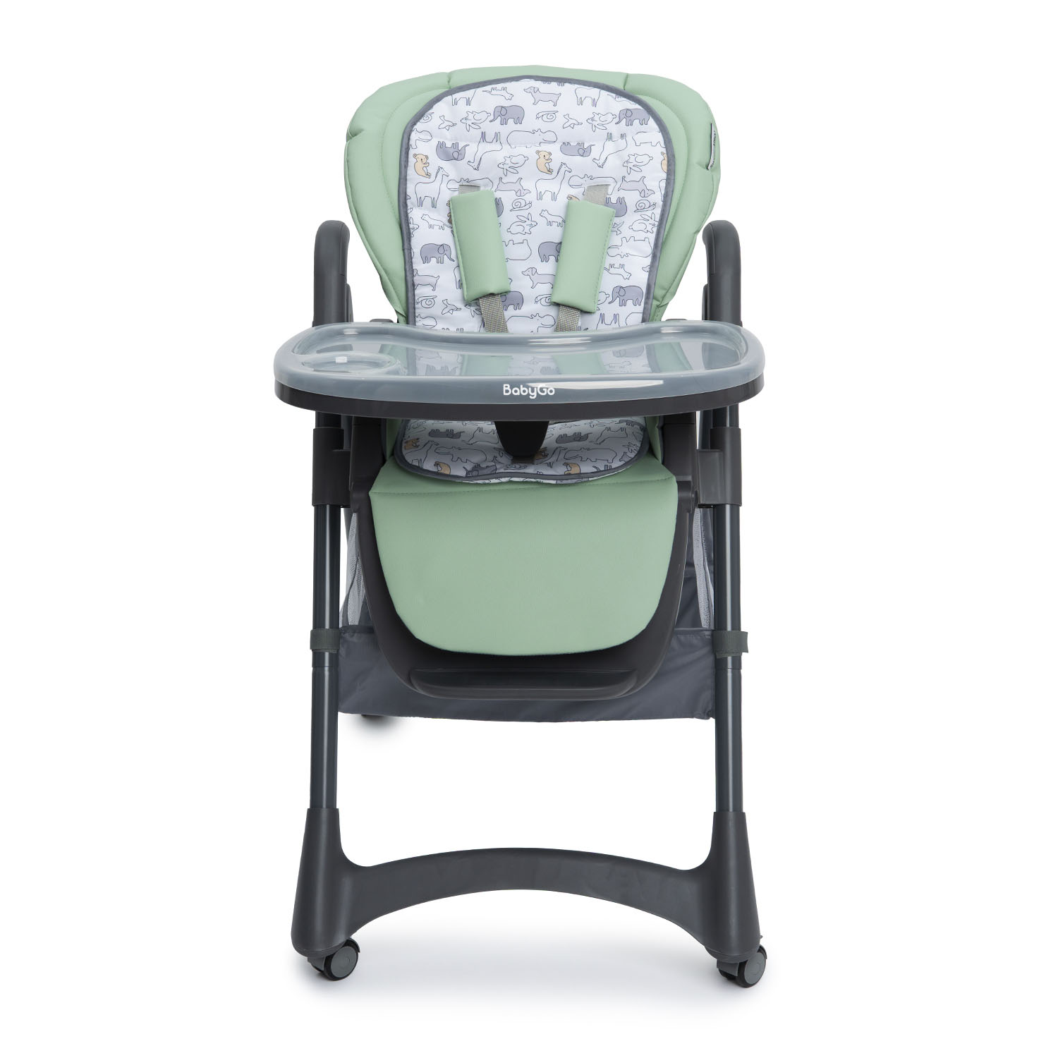 Стульчик для кормления BabyGo Sweet Meals Mint зеленый - фото 28