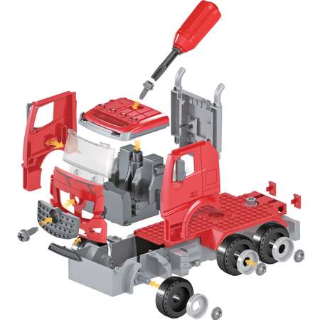 Конструктор Funky Toys Пожарная машина сборная игровая модель