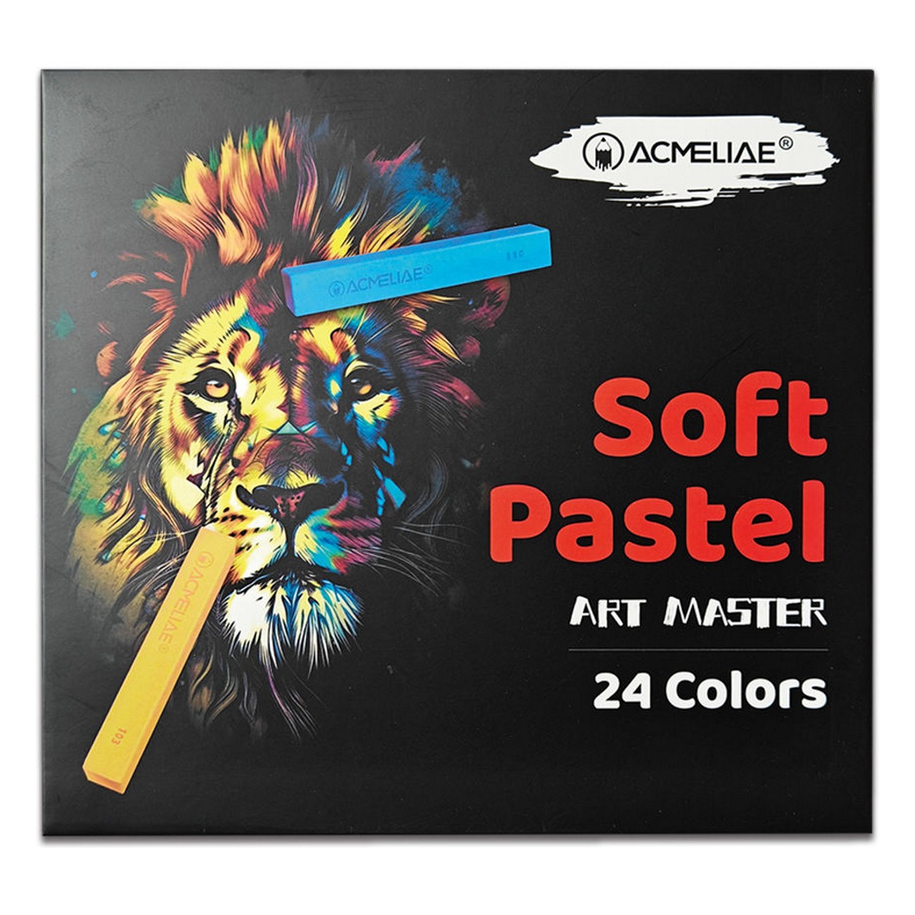 Пастель сухая ACMELIAE 24 шт. - фото 9