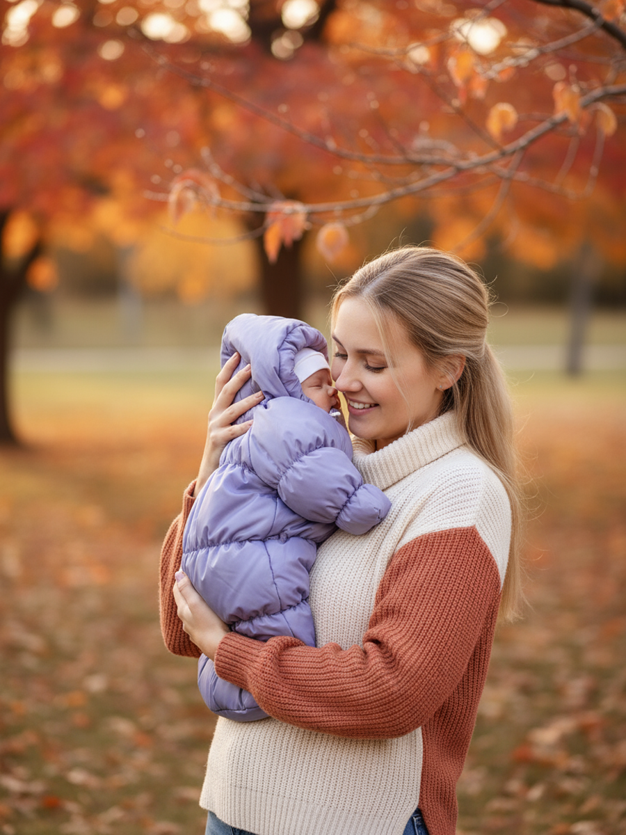 Конверт на выписку inlovery Маршмеллоу сиреневый - фото 12