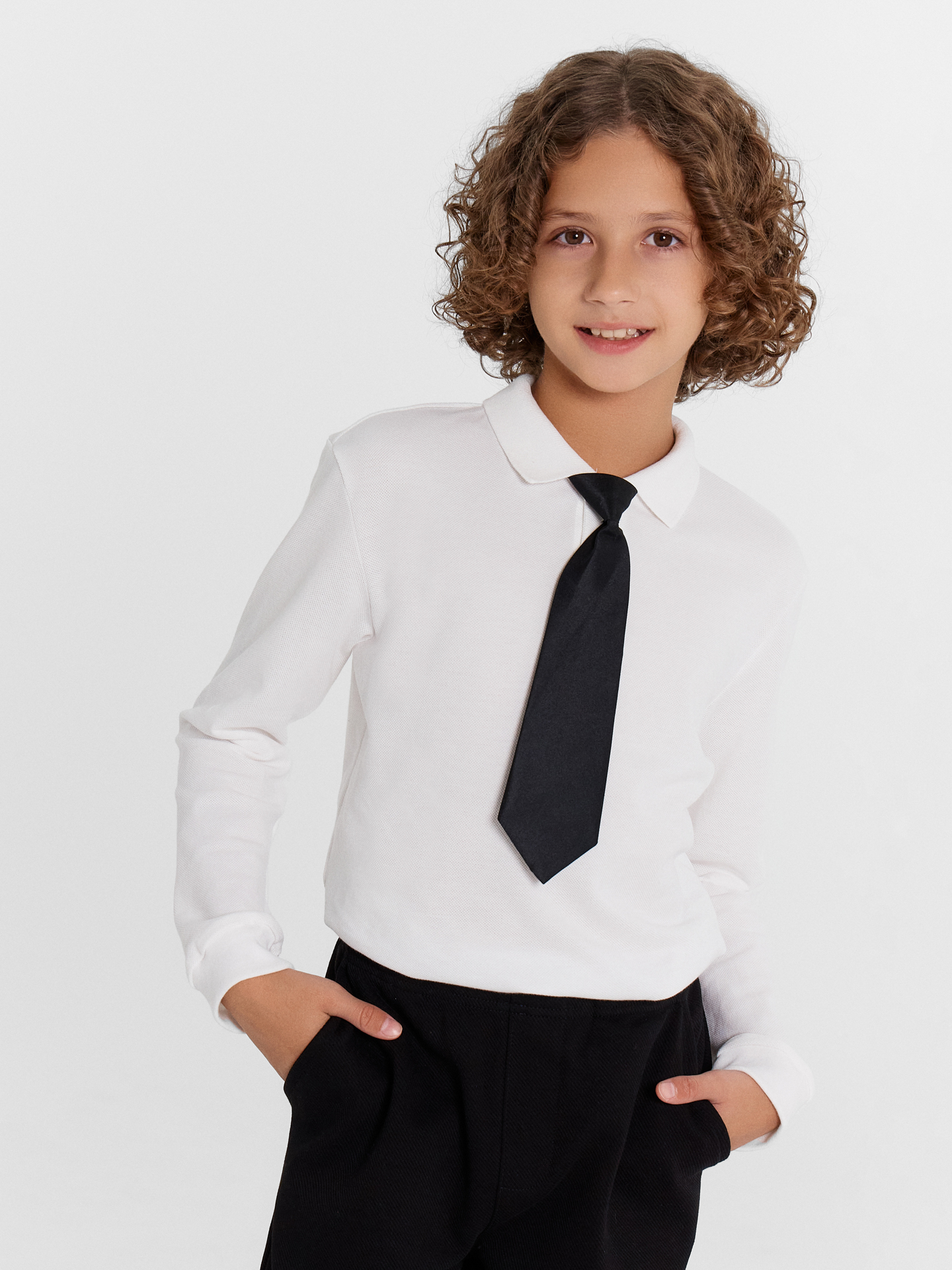 Поло Mark Formelle (Марк Формэль) 123433/1/белый - фото 1