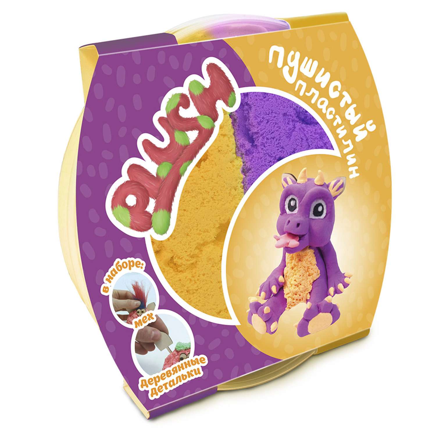 Пластилин Plush воздушный - фото 1
