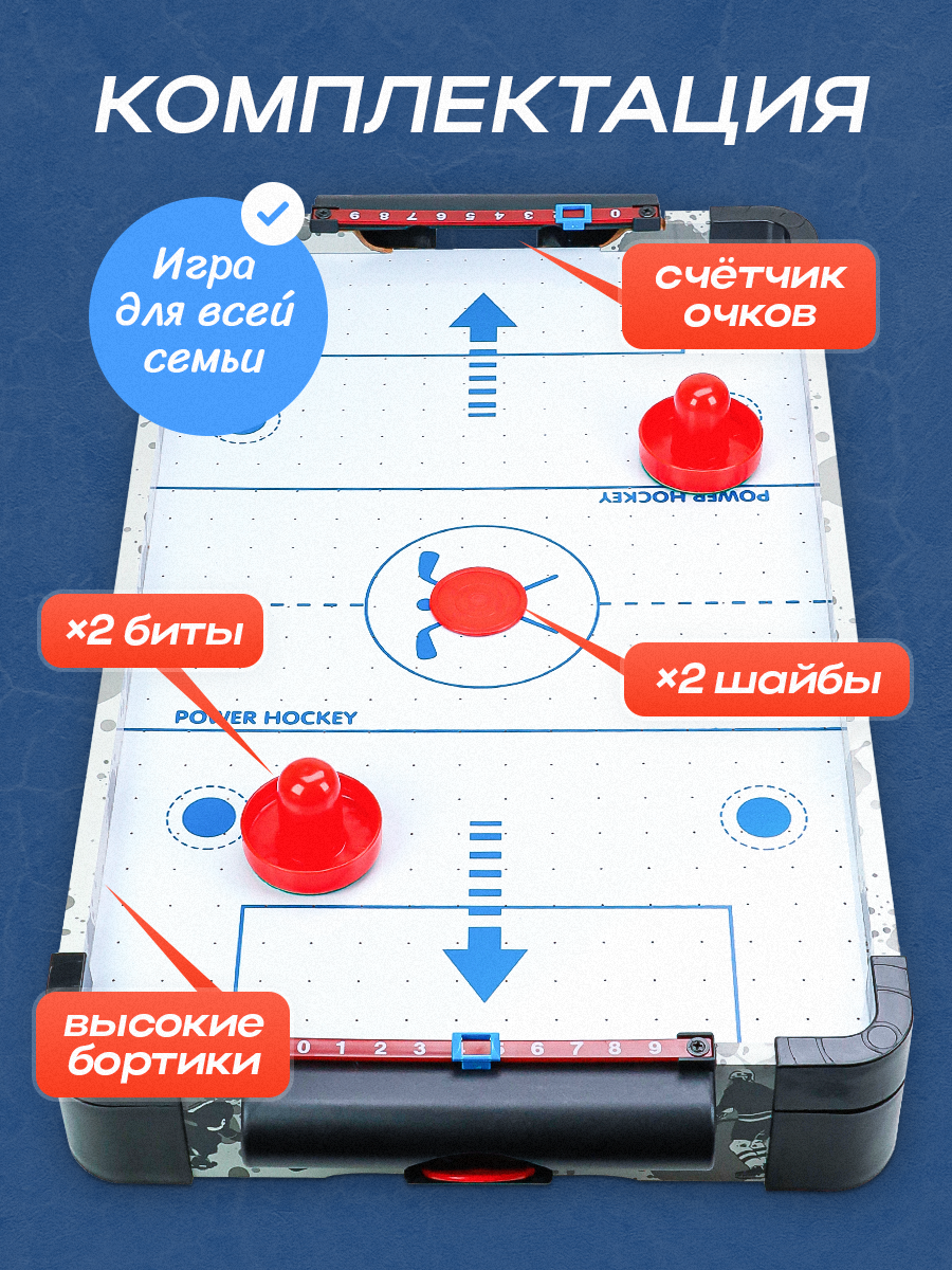 Настольная игра Рыжий кот аэрохоккей - фото 4