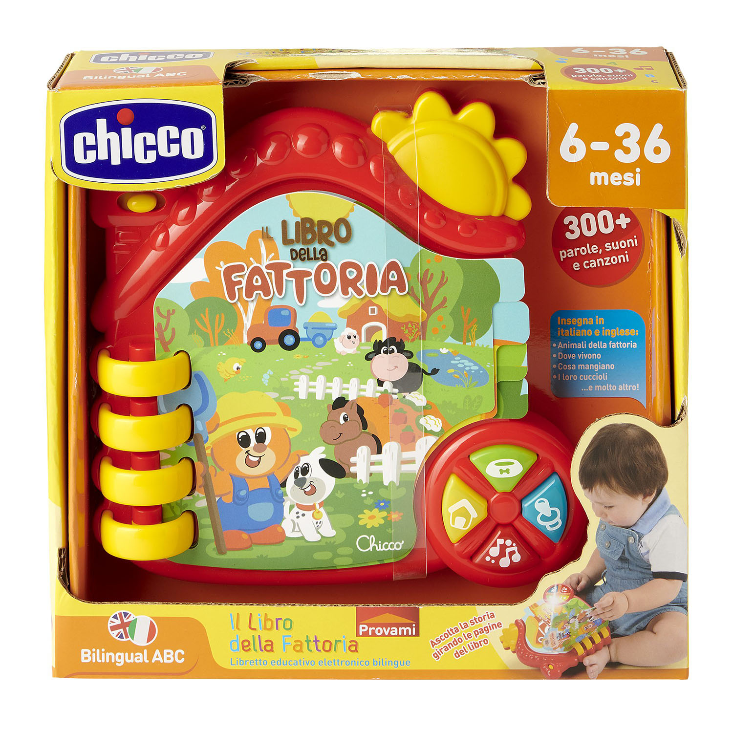 Игрушка Chicco книжка Ферма - фото 2