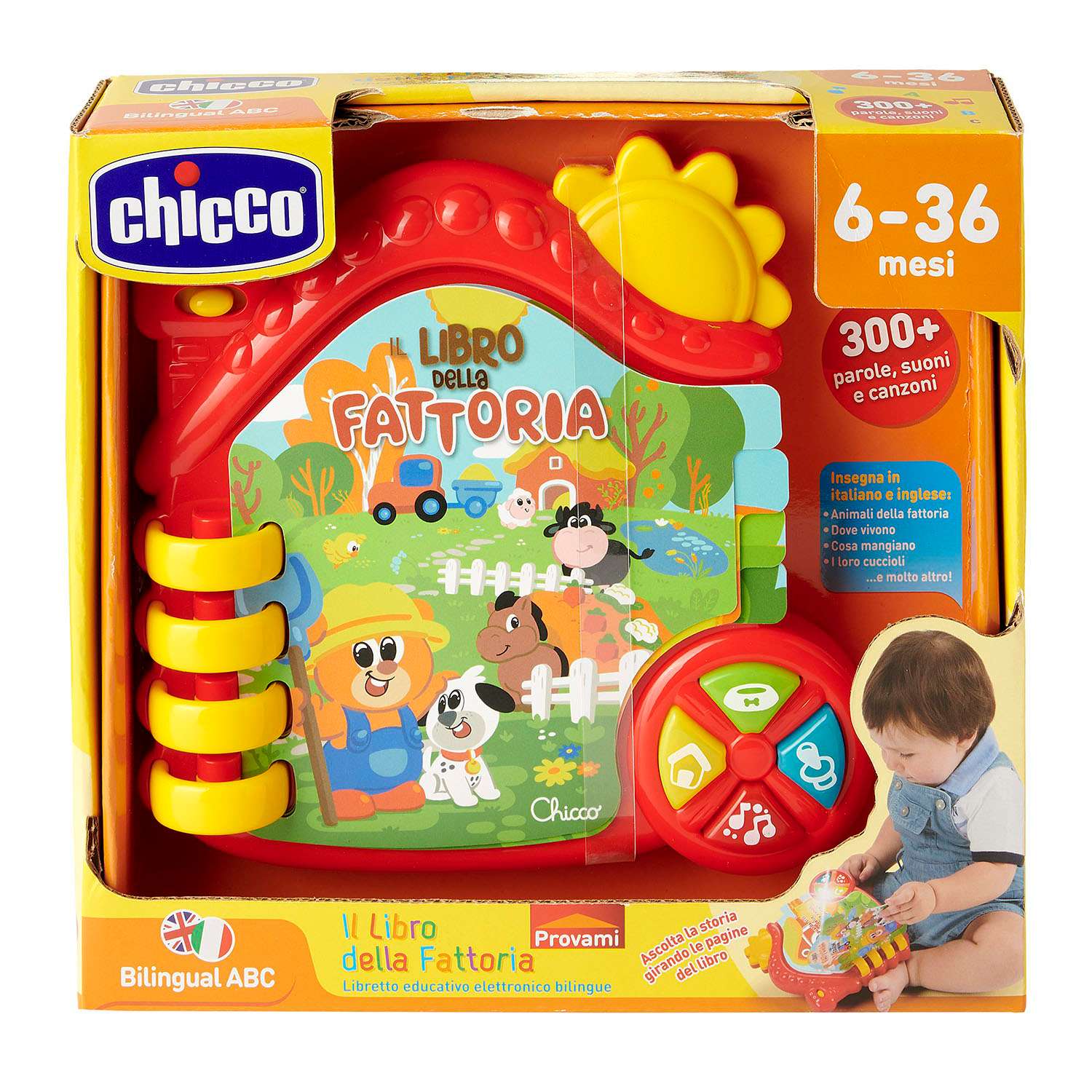 Игрушка Chicco книжка Ферма - фото 2