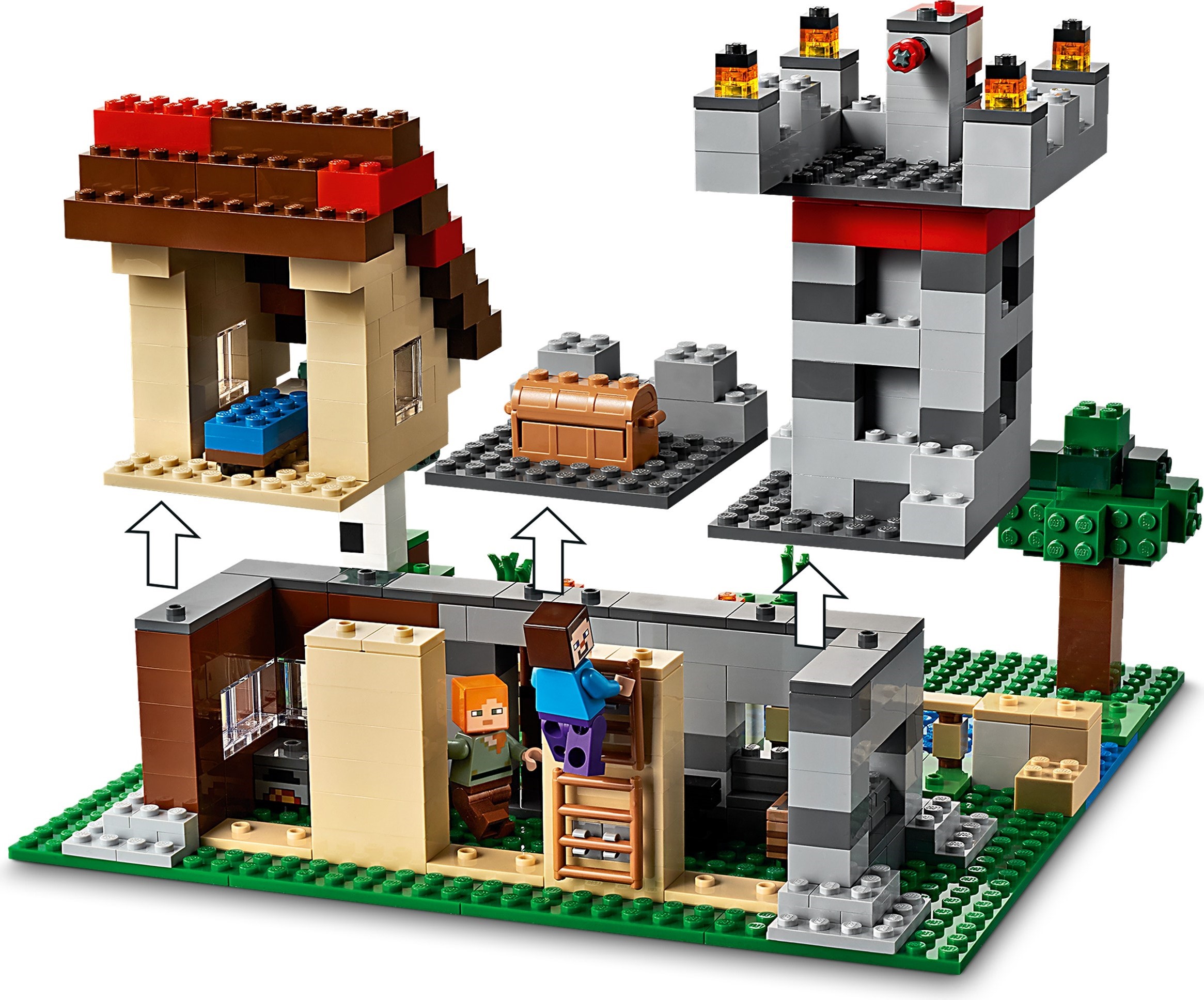 Конструктор LEGO Minecraft 21161 564 дет. - фото 7