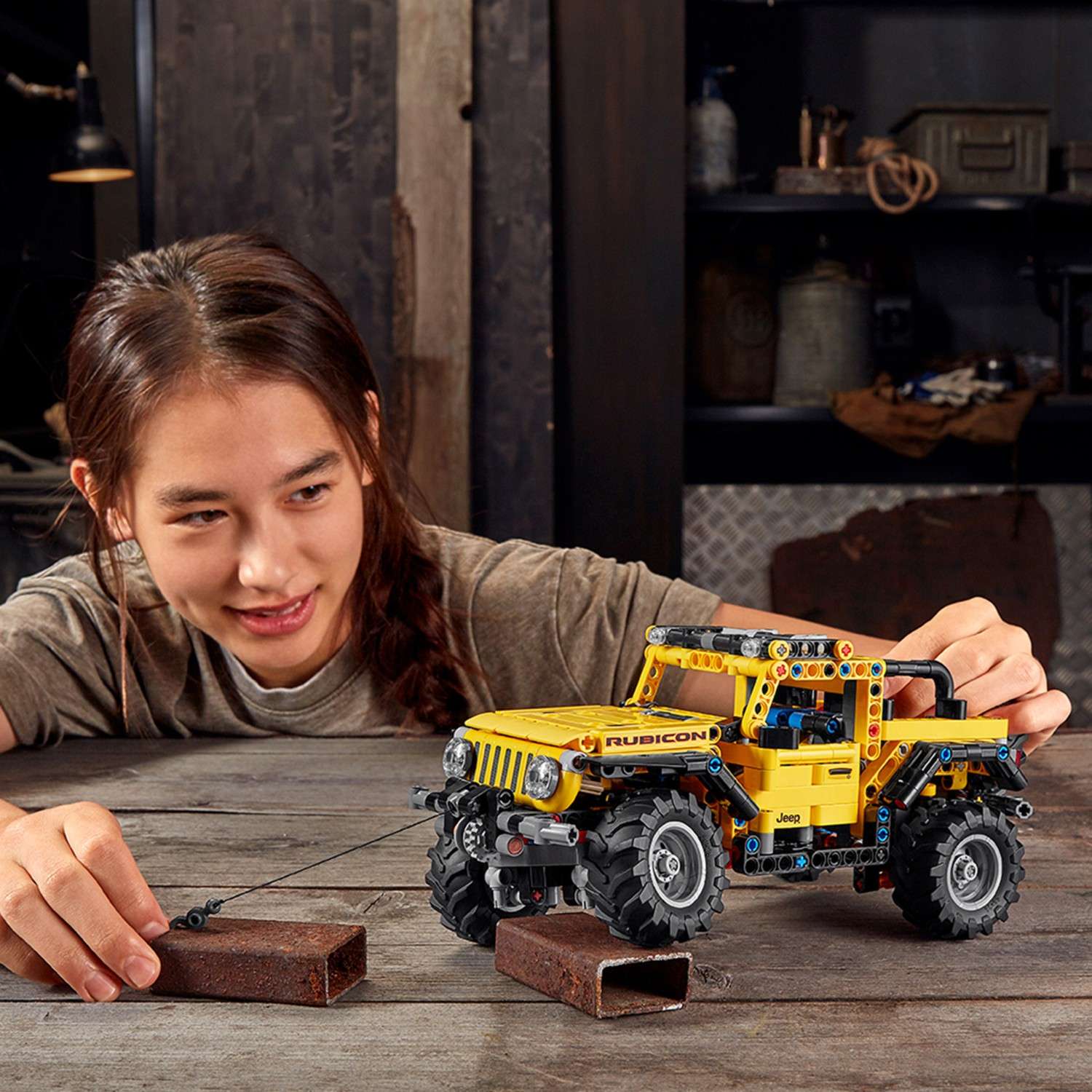 Конструктор LEGO Technic Jeep Wrangler 665 дет. - фото 12