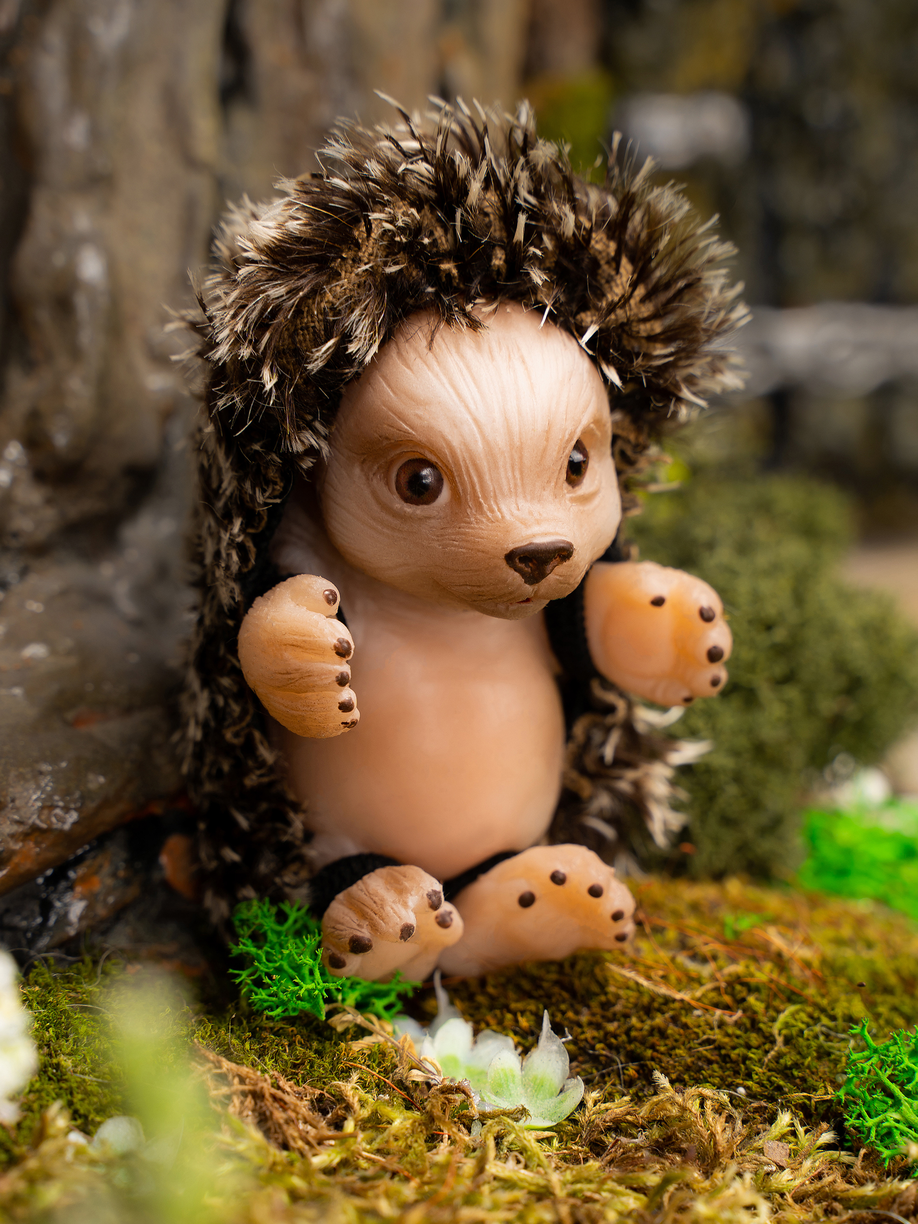 Кукла мини Magic Manufactory Magic Forest Ёж высота 7,5 см 4631169973100 - фото 29