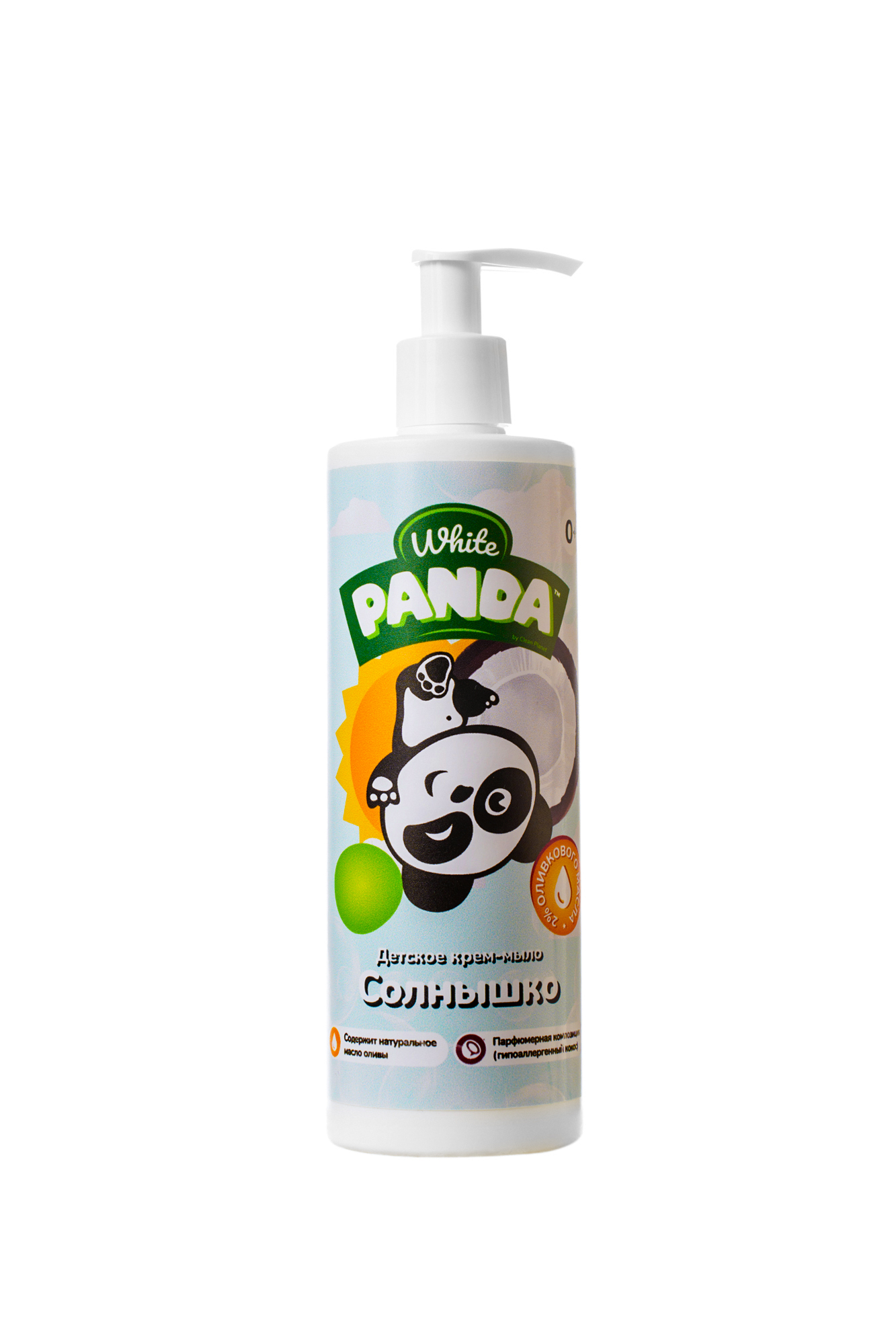 Мыло жидкое White Panda 400 мл - фото 1