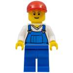 Фигурка LEGO Overalls Blue over
