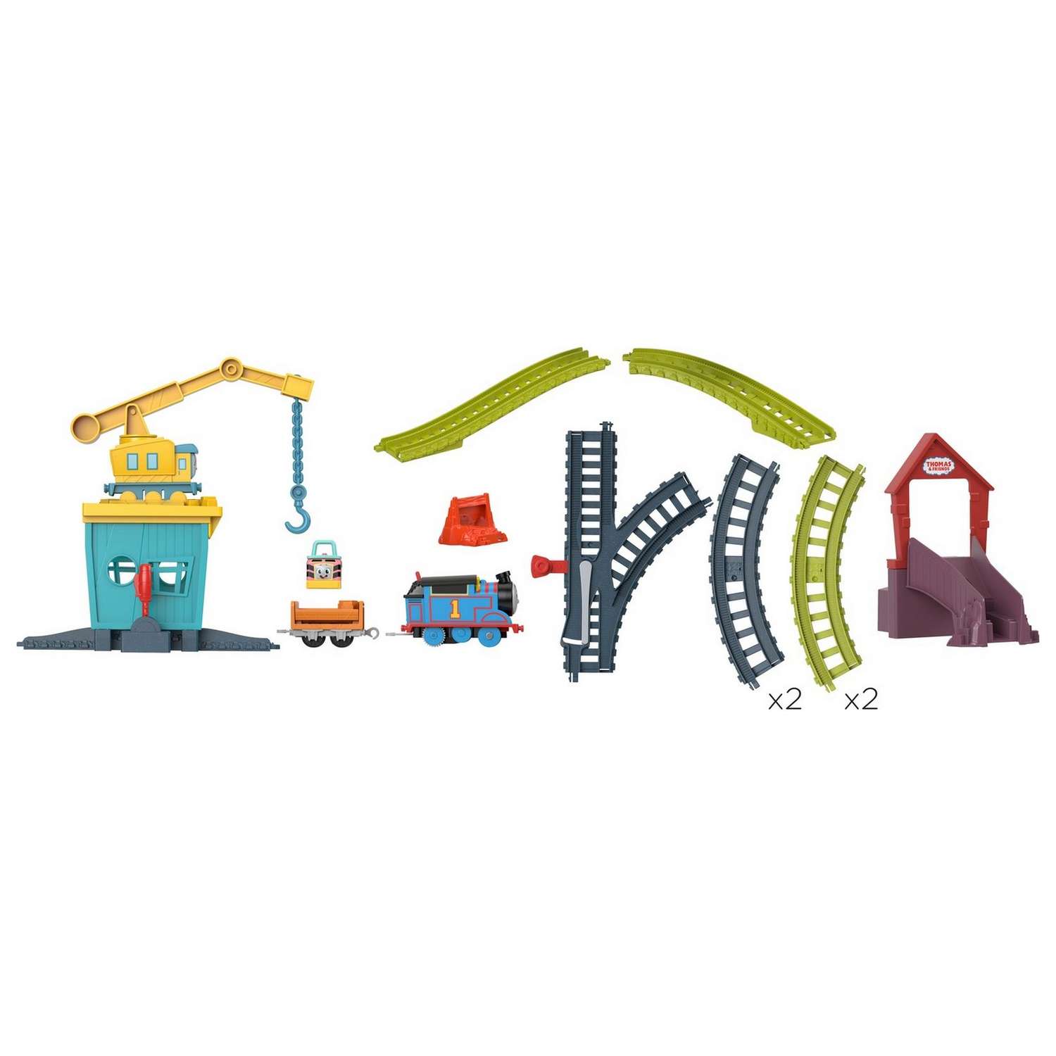 Развивающая железная дорога Thomas and Friends HDY58 - фото 7