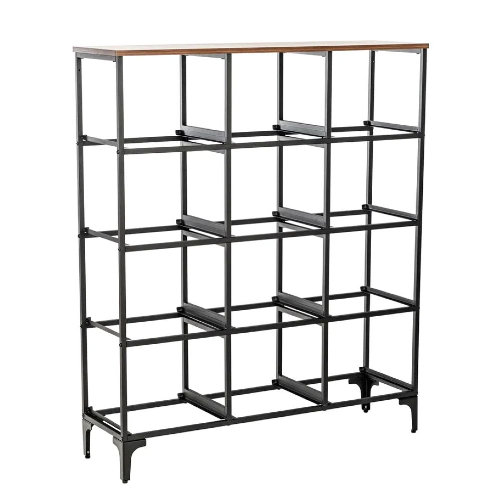 Комод Leset Лунет 12 ящиков Каркас Черный ящики Мульти зеленый - фото 9