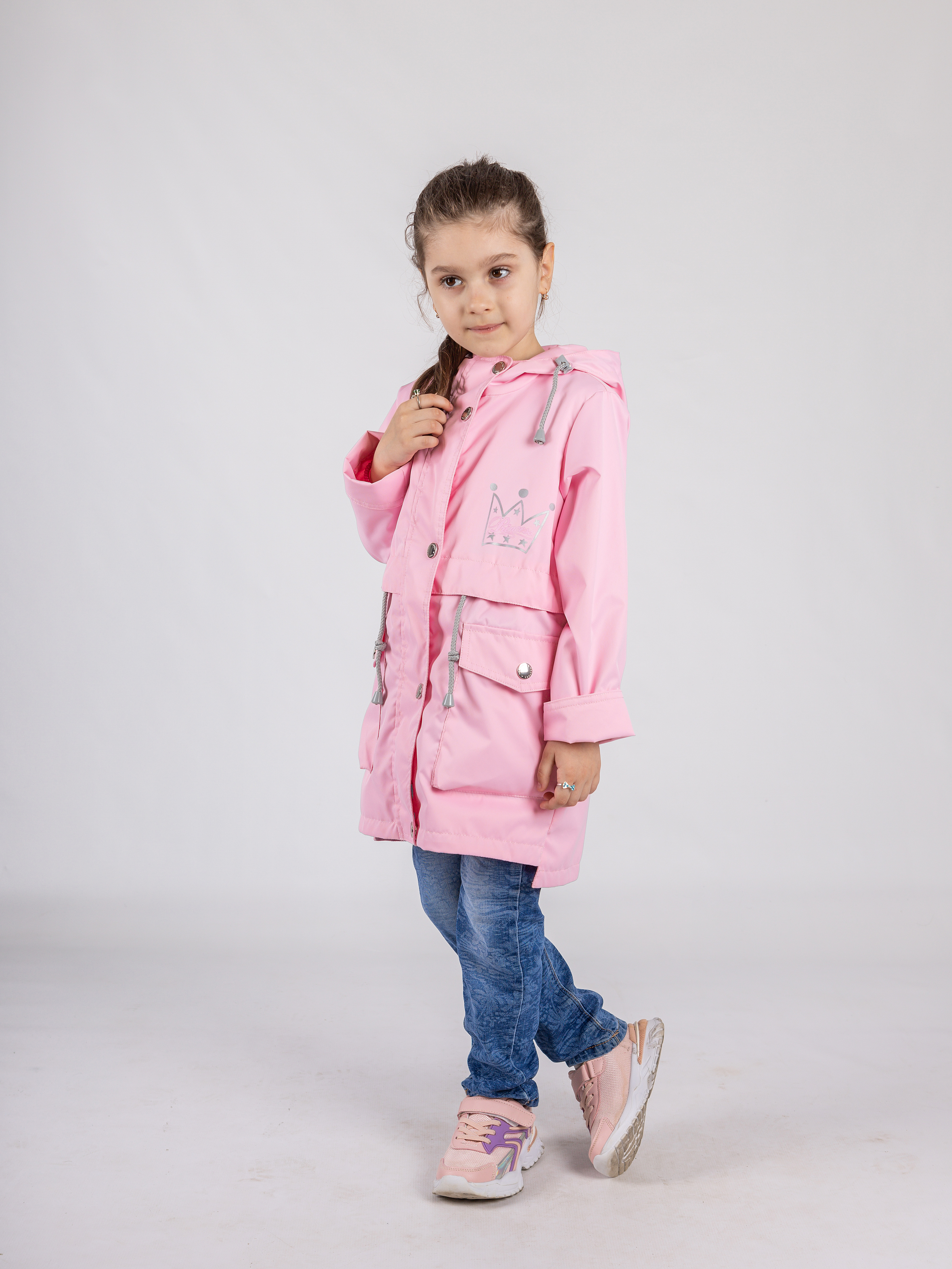 Ветровка ILVES ILV-A-186/7 блед.розовый - фото 5