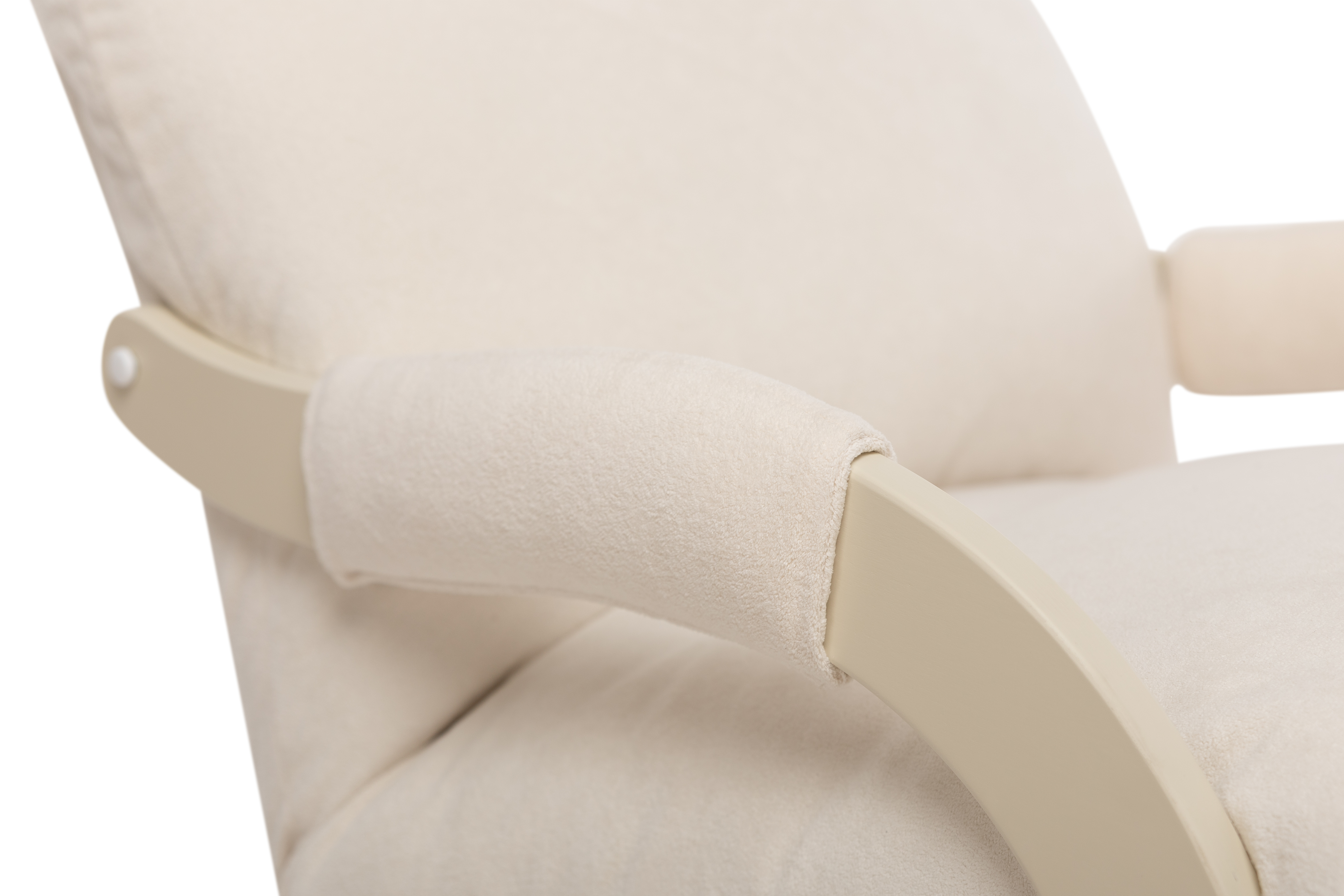 Кресло-качалка Leset Соно бежевый - фото 8