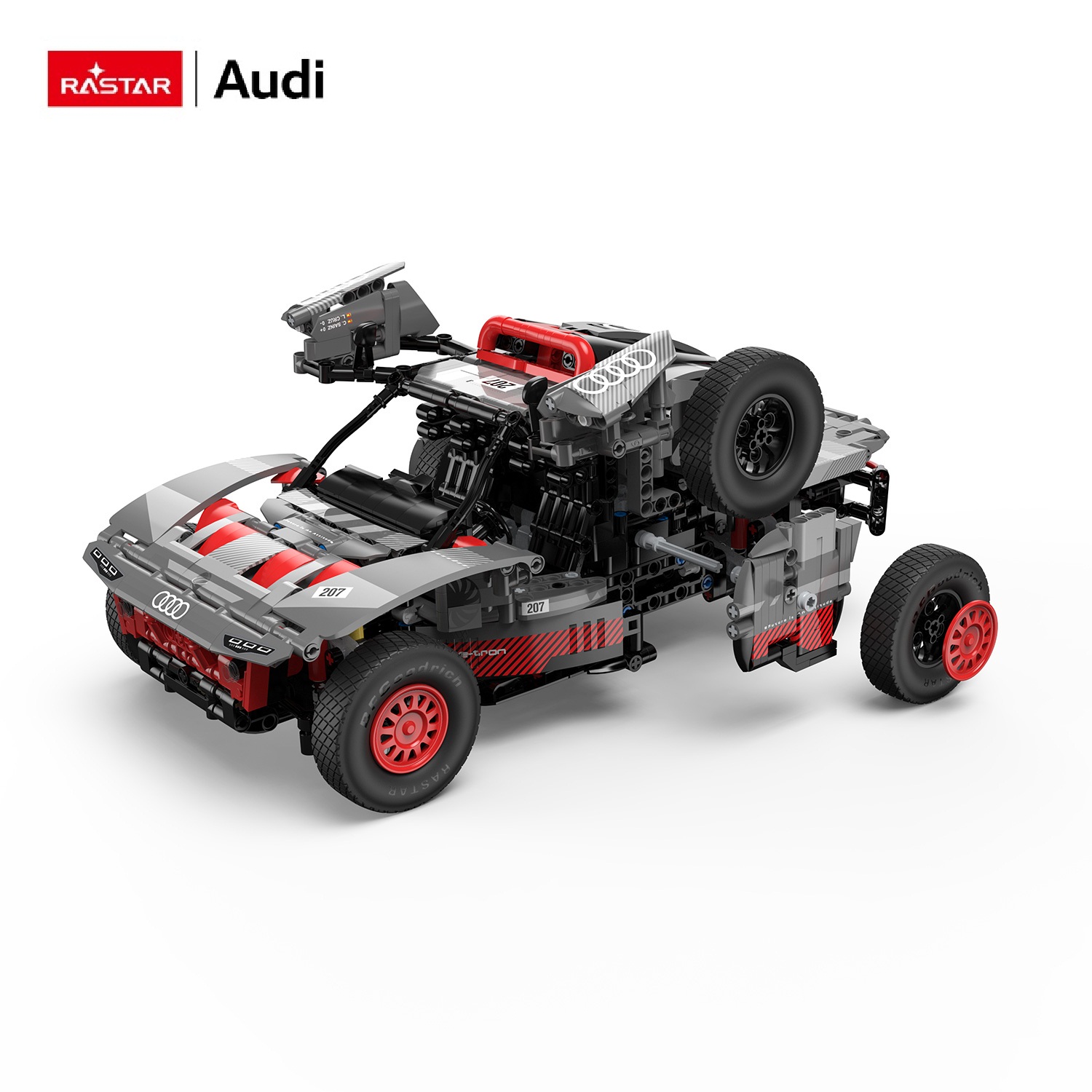 Конструктор Rastar Audi RS блочный - фото 6