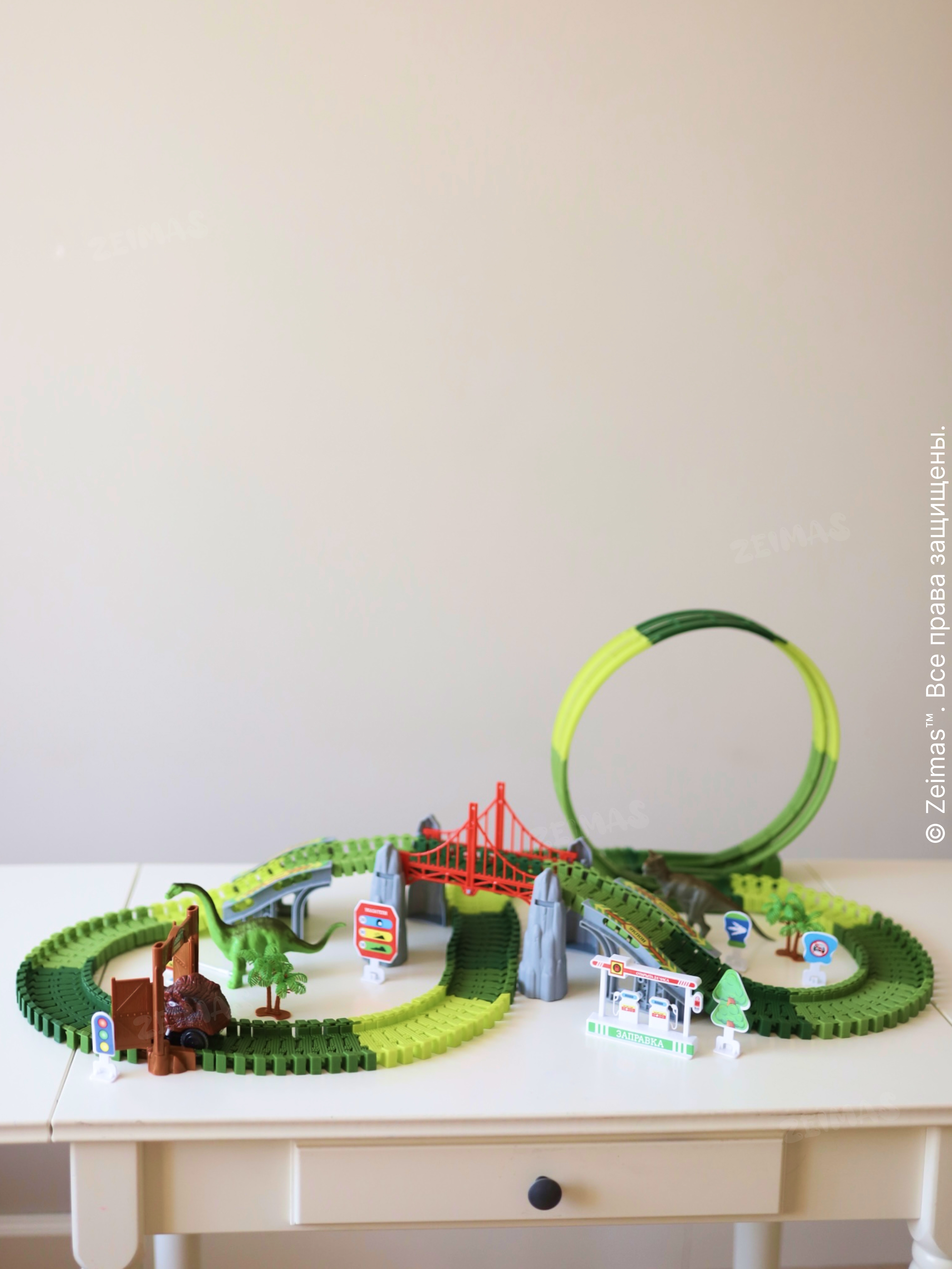 Конструктор Zeimas Погоня за Диплодоком 191 дет. в ассортименте - фото 25