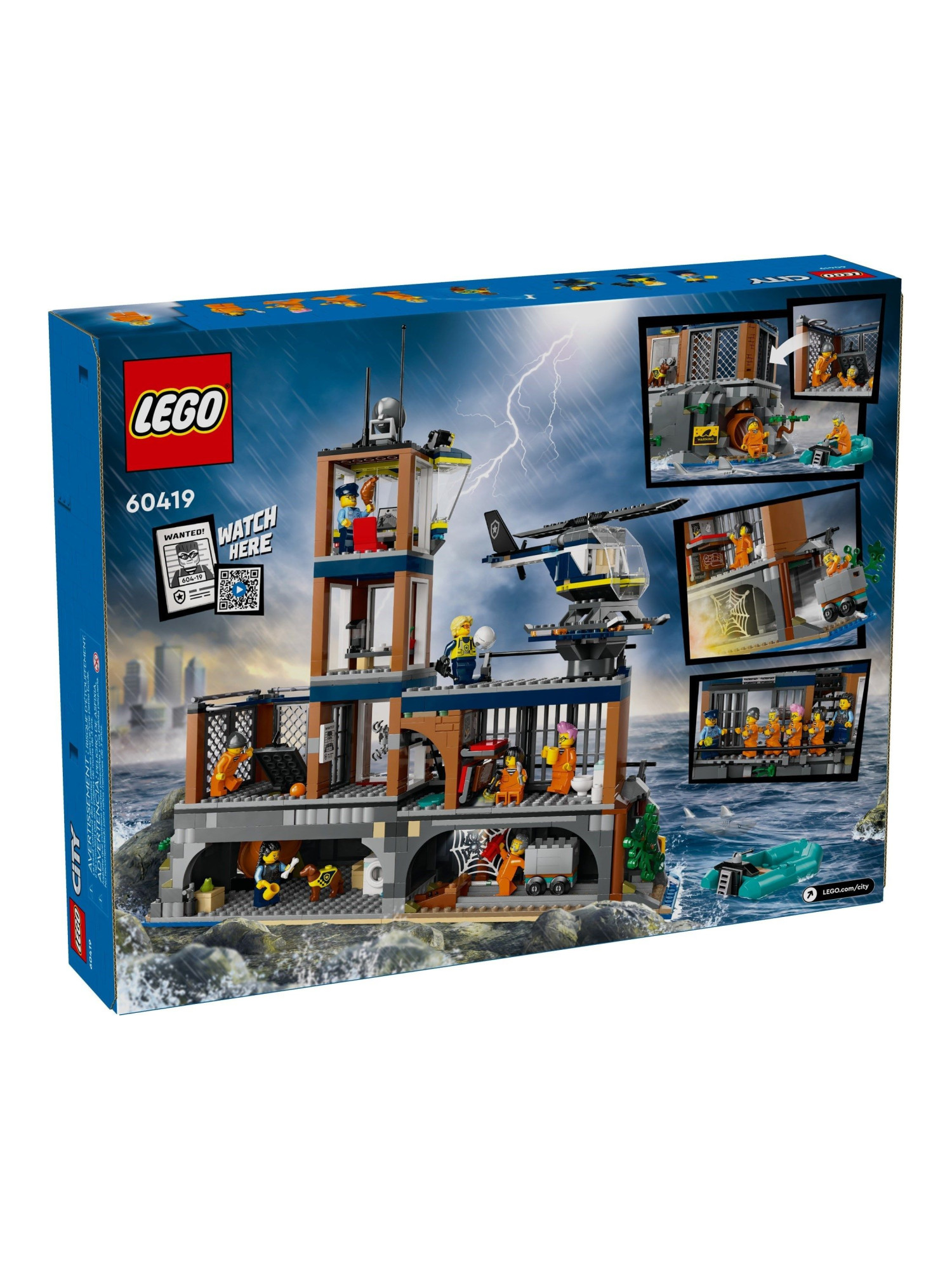 Конструктор LEGO City Полицейская тюрьма 980 дет. - фото 3