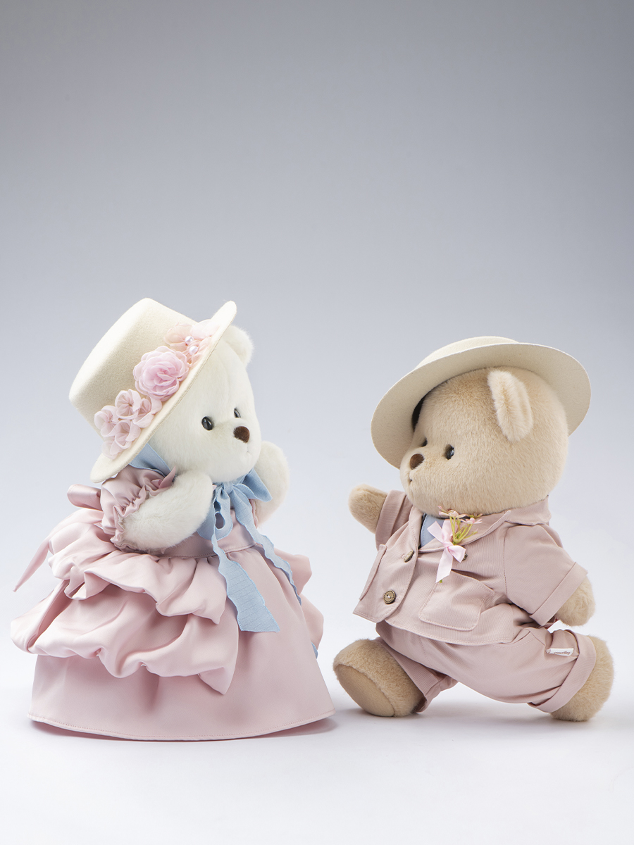 Мягкая игрушка TeddyTales Медведь Сладкая парочка M - фото 9