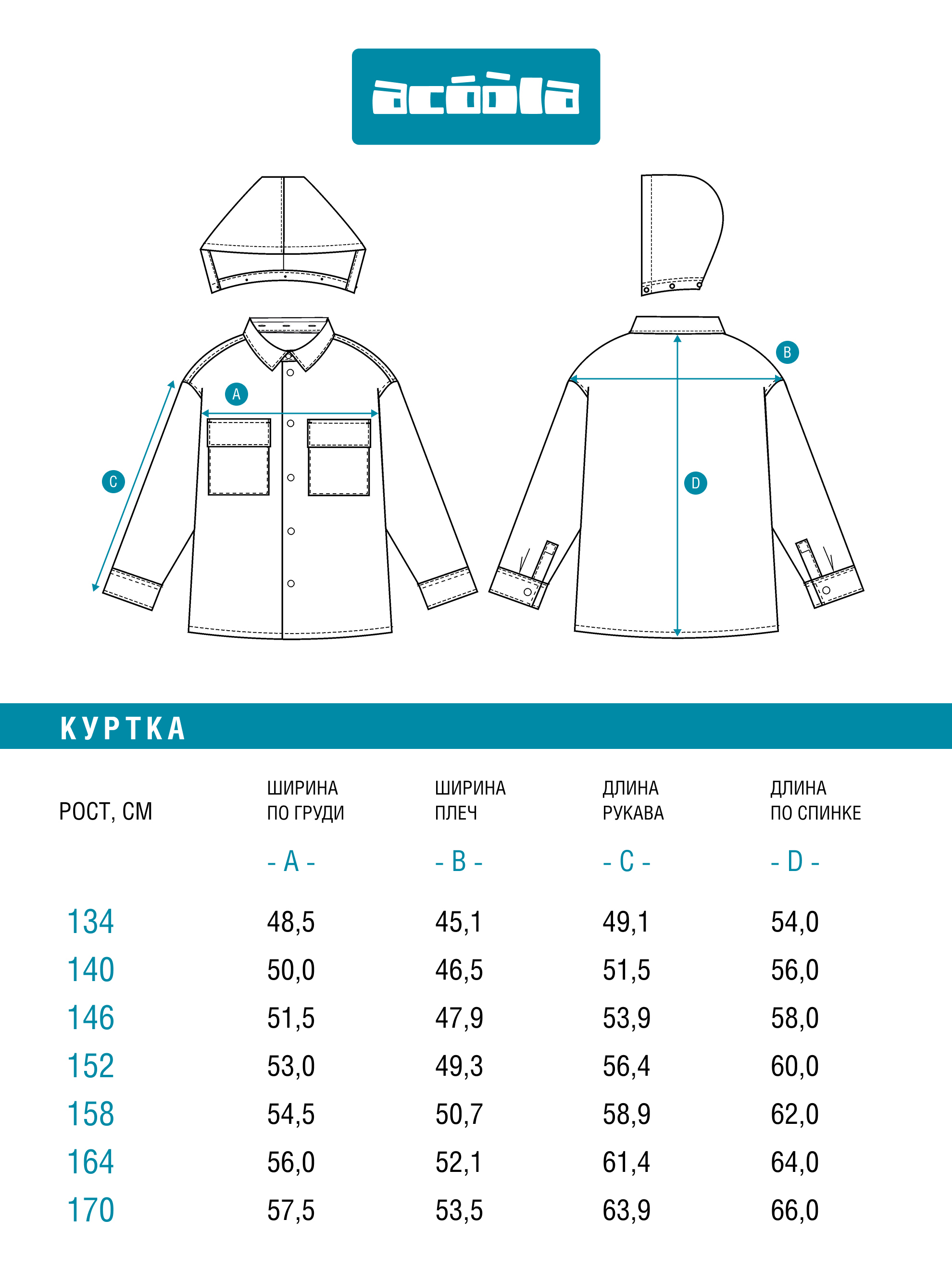 Куртка-рубашка Acoola 20110280224_0095388 - фото 10