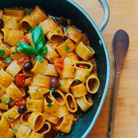 Макароны Gentile из твердых сортов пшеницы Медзе Паккери 500 г