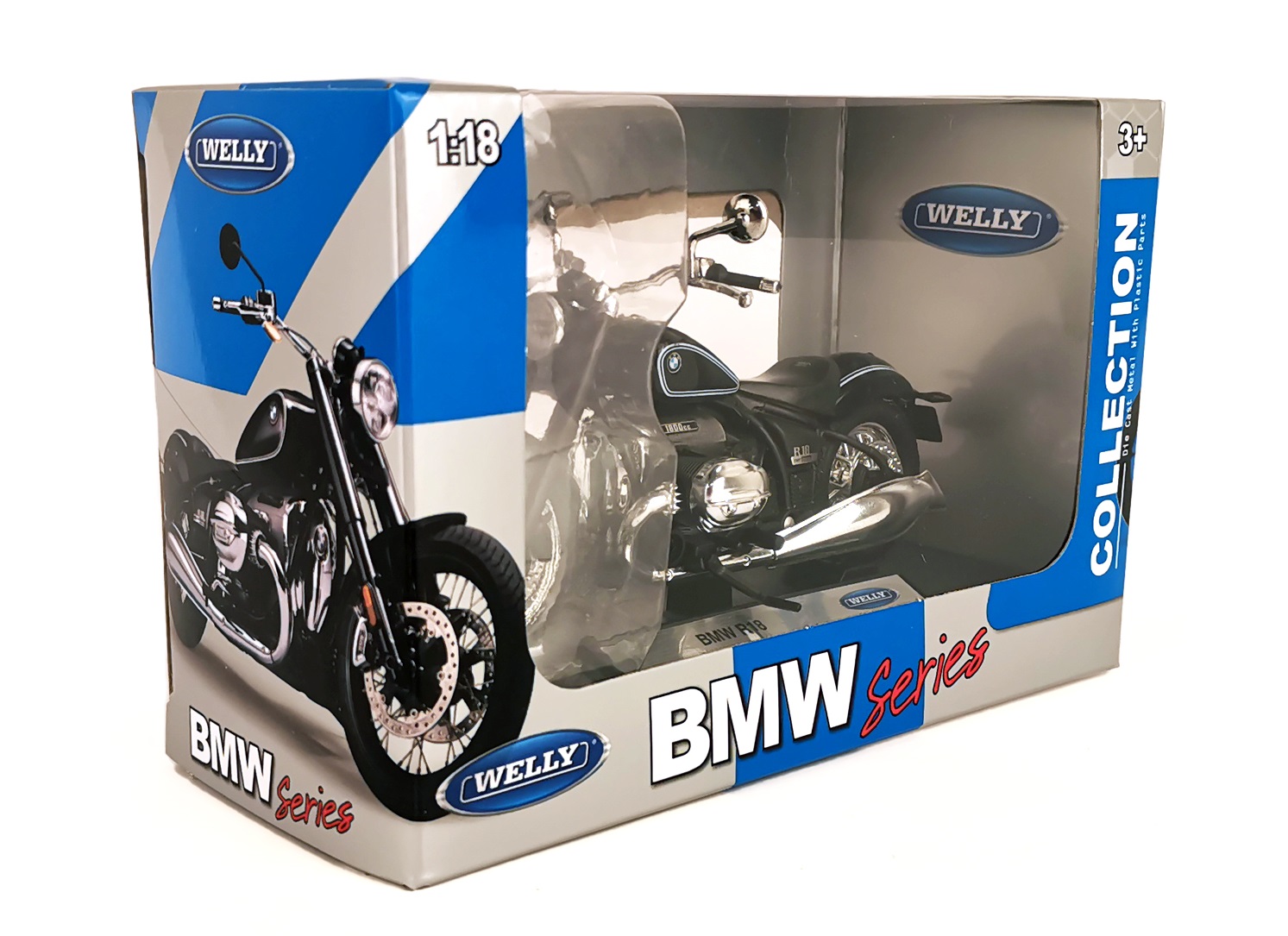 Мотоцикл Welly BMW R 18 1:18 12859PW - фото 3