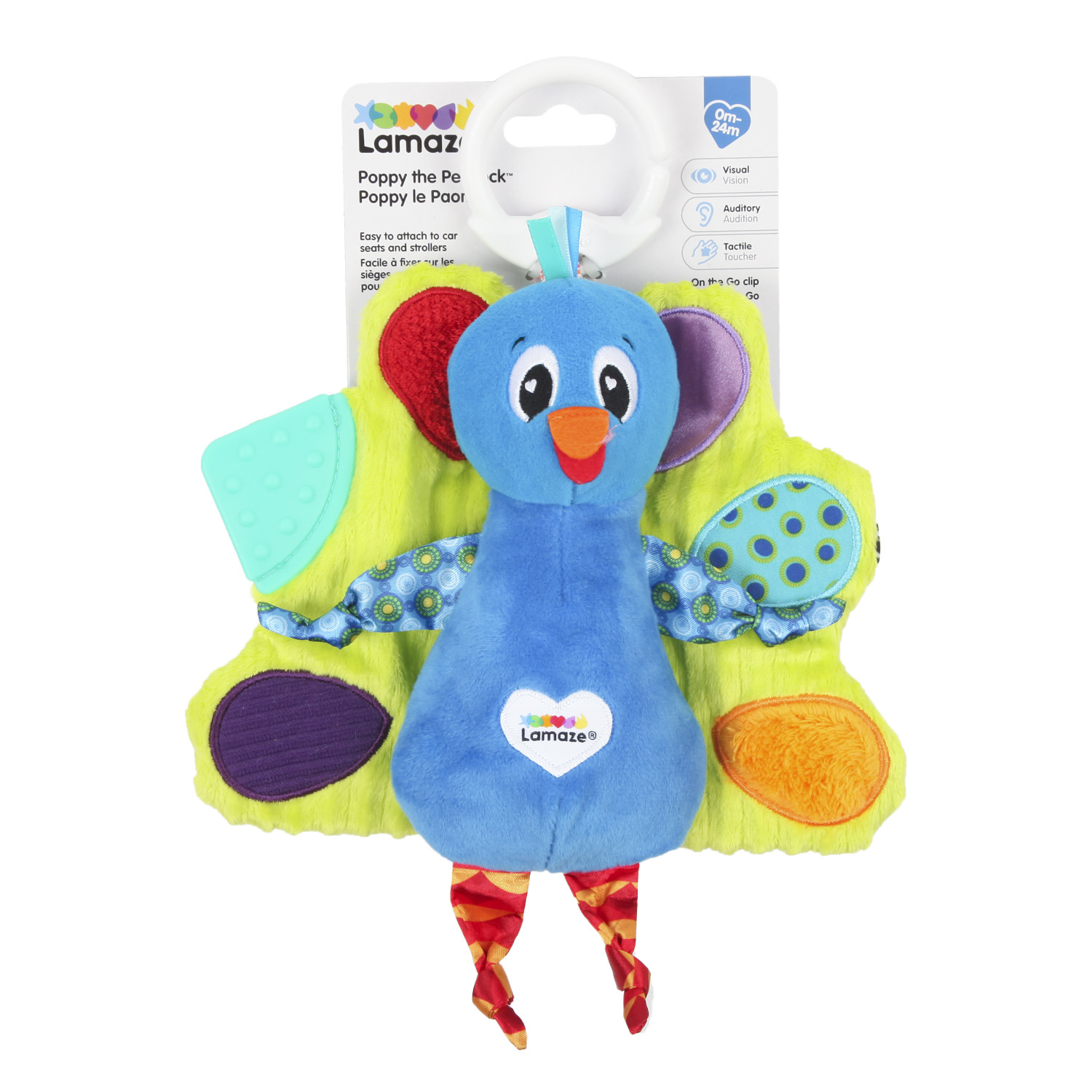 Игрушка Lamaze подвеска Павлин Поппи - фото 2