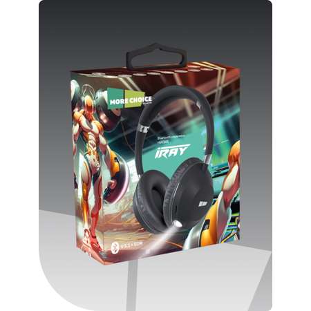 Беспроводные наушники More Choice Hw 34S Black