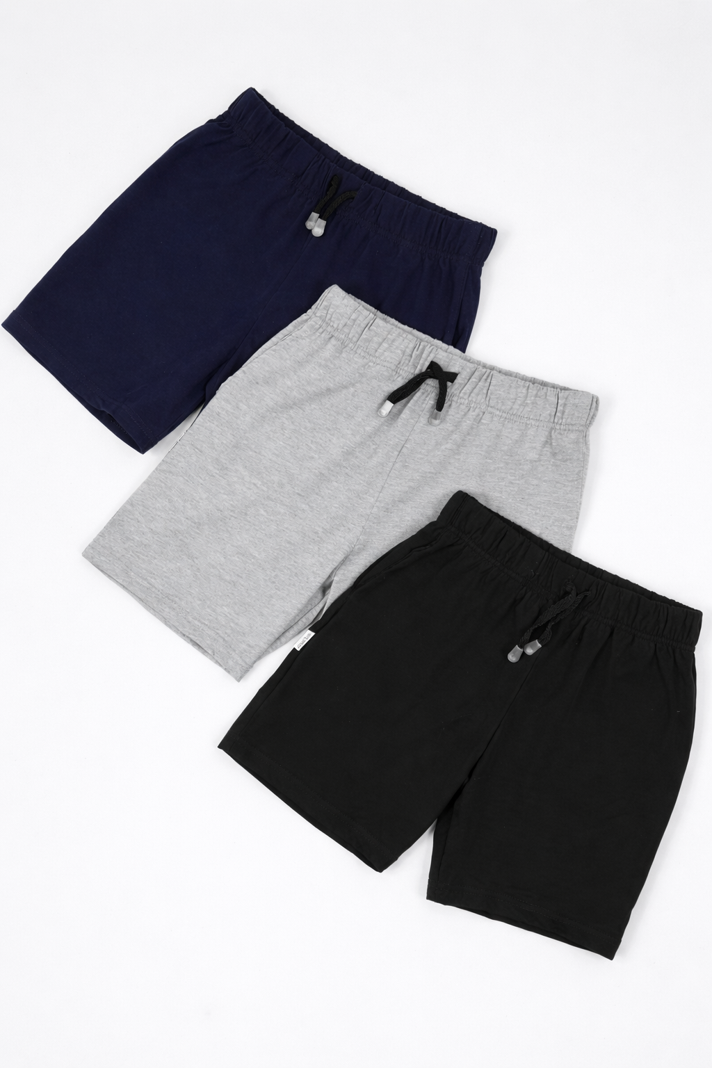 Шорты 3 шт Супер Пупс 3пр/шорты/черный/серый/тмнсиний - фото 1