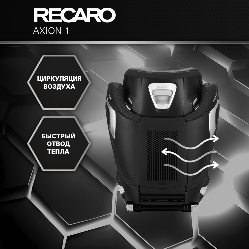 Автокресло Recaro Axion Isofix 2/3 (15-36 кг) - фото 7
