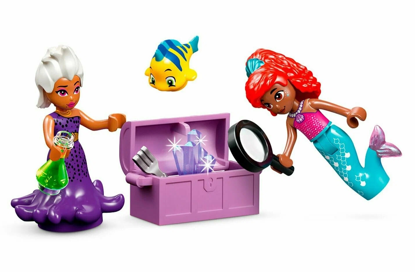 Конструктор LEGO Disney Кристальная пещера Ариэль - фото 4