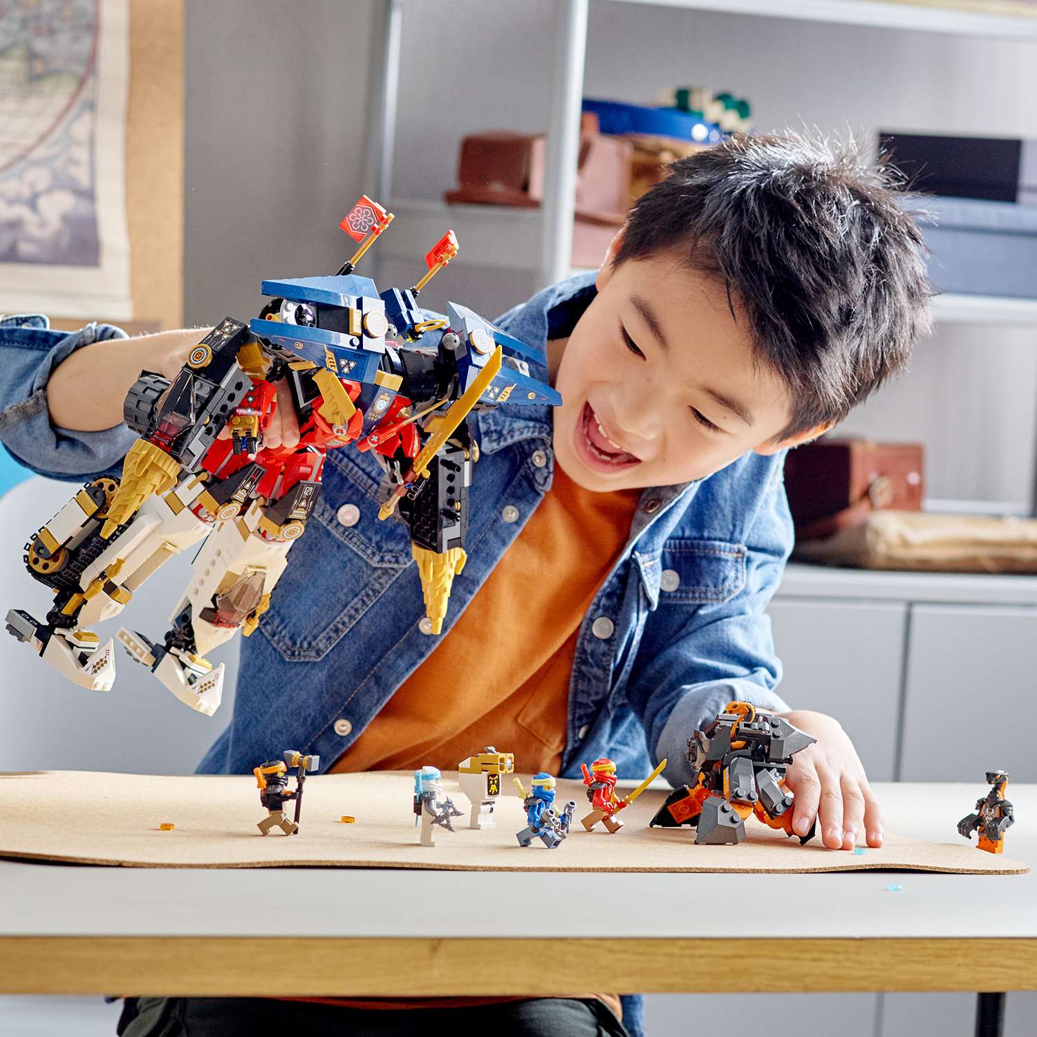 Конструктор LEGO NINJAGO Ультра комбо робот ниндзя - фото 9