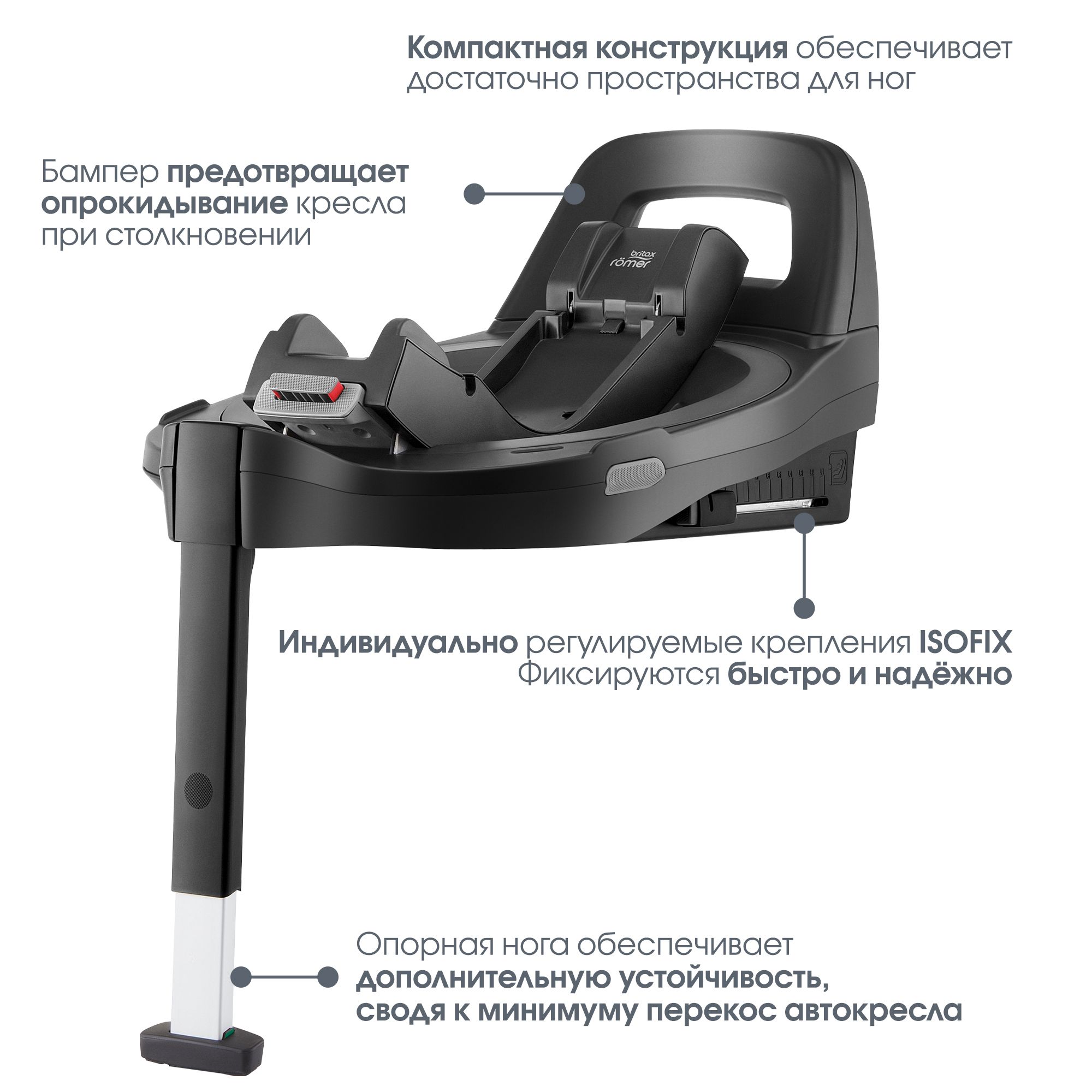 Автокресло Britax Roemer Baby-Safe Pro и Vario base Isofix 0+/1 (0-18 кг) - фото 9