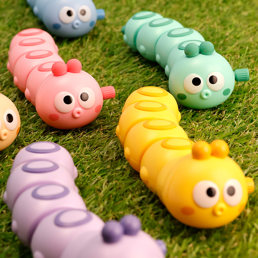Игрушка TIPTOPOLIS гусеничка синяя и розовая - фото 7