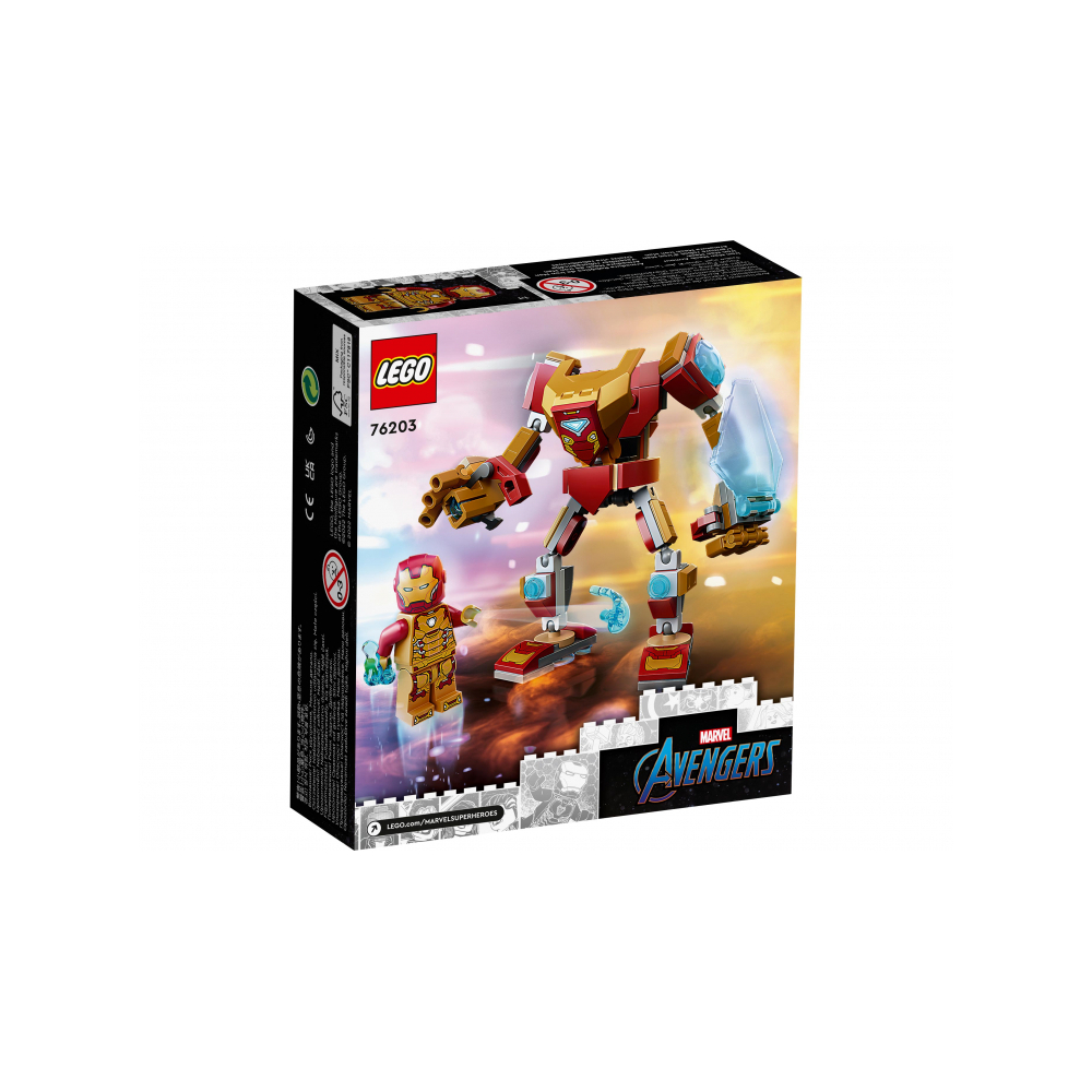 Конструктор LEGO Marvel Super Heroes Железный человек: робот 76203 355 дет. - фото 2