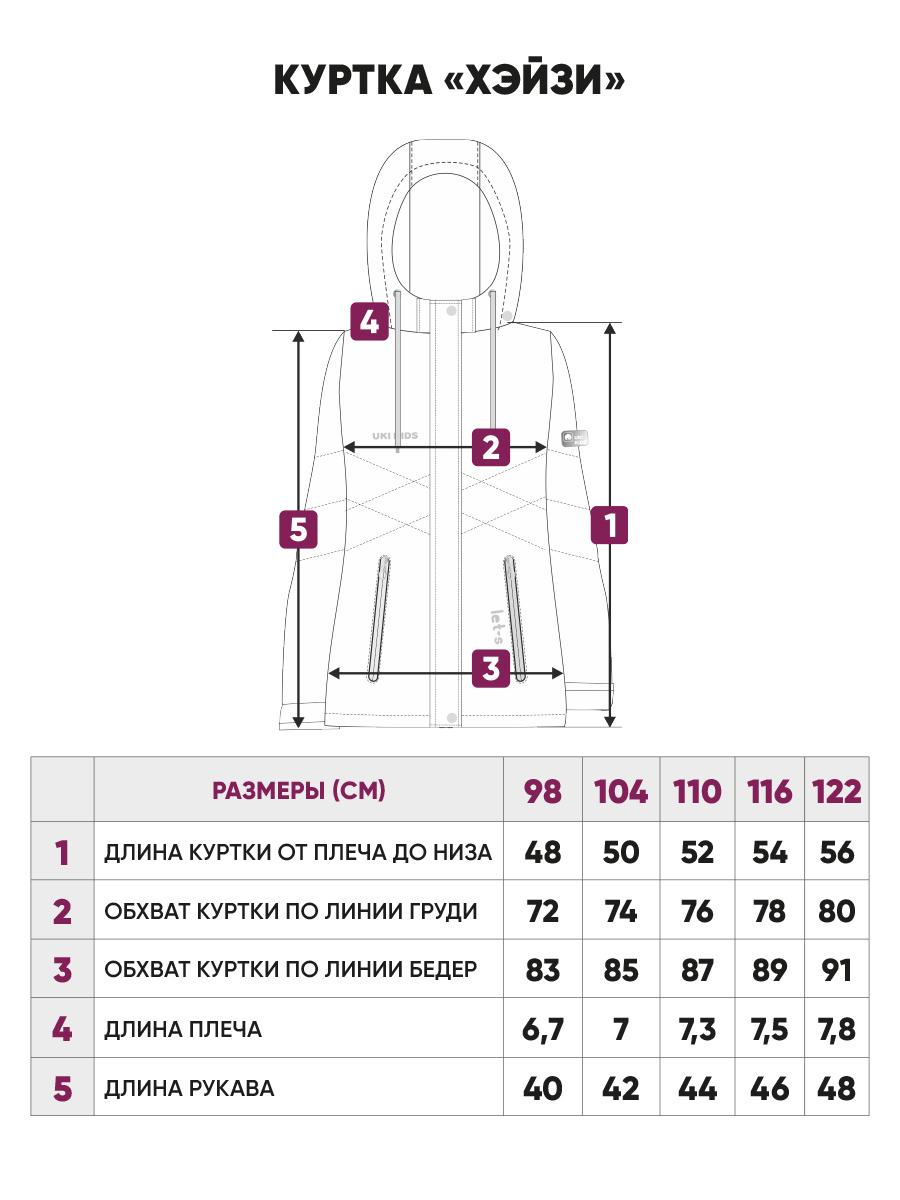 Куртка UKI KIDS 3spr23-011роз - фото 9