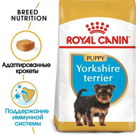 Корм для щенков ROYAL CANIN Junior породы йоркширский терьер 1.5кг