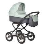 Коляска люлька Indigo Blues Classic 01 шалфей