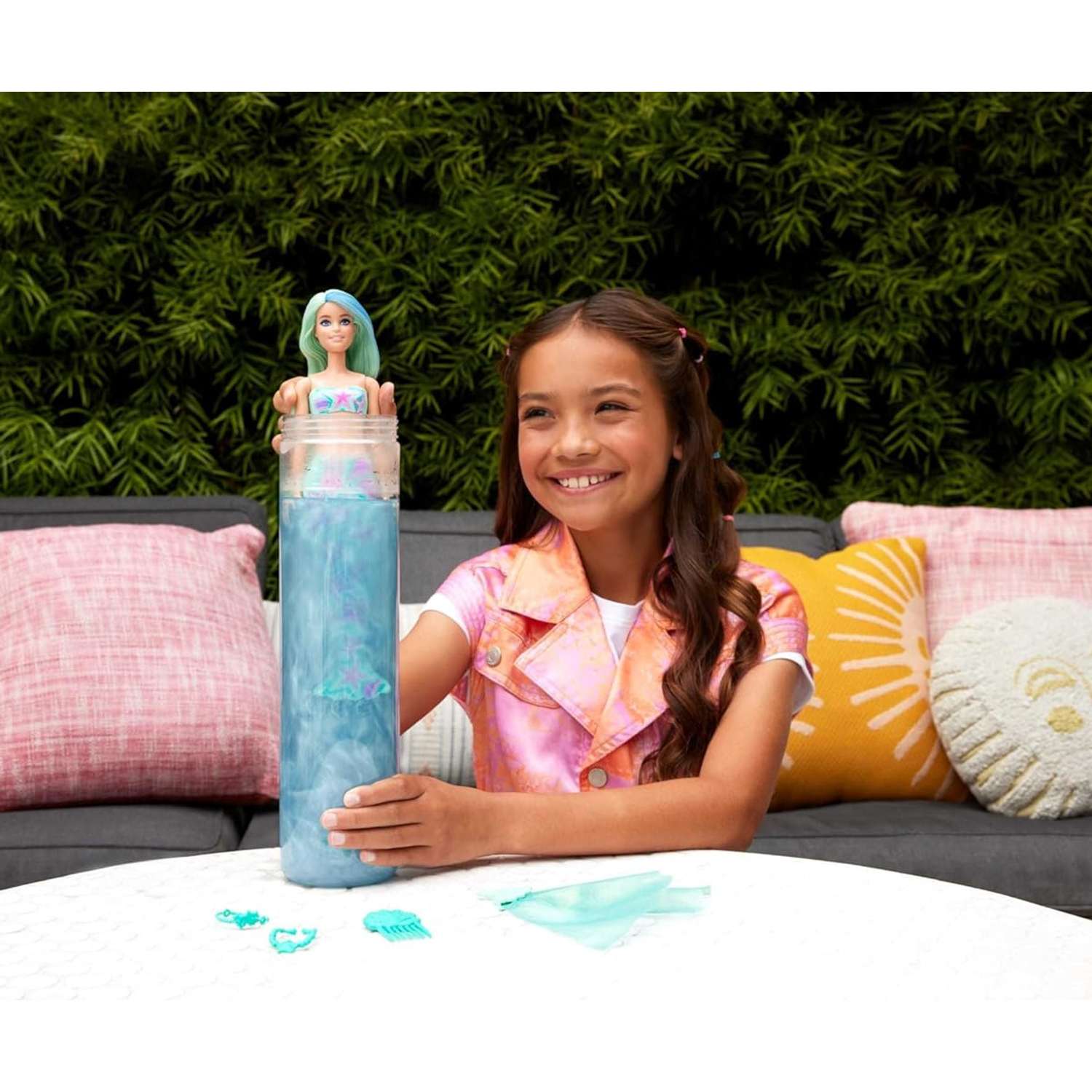 Кукла модельная Barbie Color Reveal Русалка HRK12 - фото 5