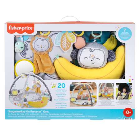 Коврик Fisher Price Обезьянка с бананом