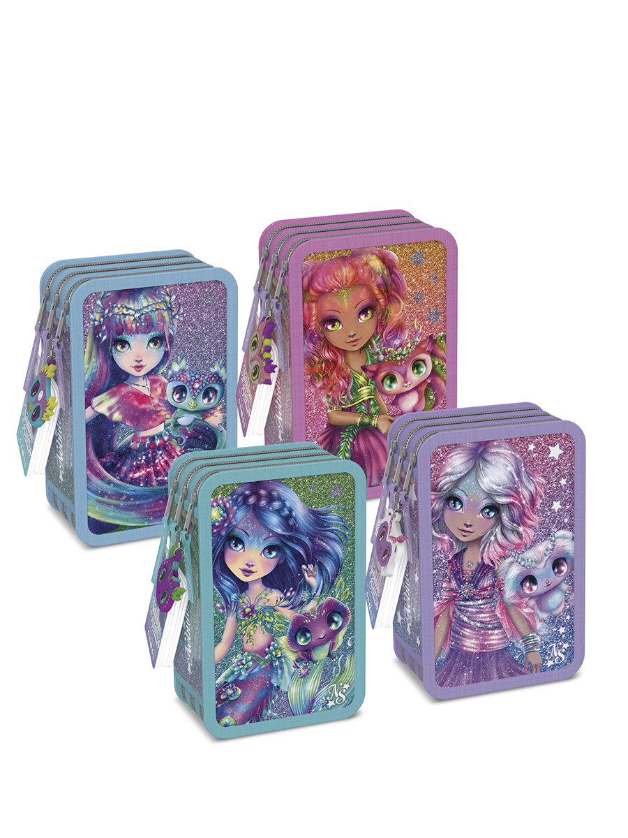 Пенал книжка Nebulous Stars Estrelia (сиреневый) - фото 9