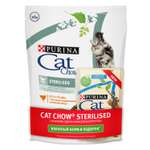 Корм сухой для кошек Cat Chow 400г+85г с домашней птицей стерилизованных