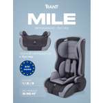 Автокресло Rant Basic Mile 1/2/3 (9-36 кг) серый